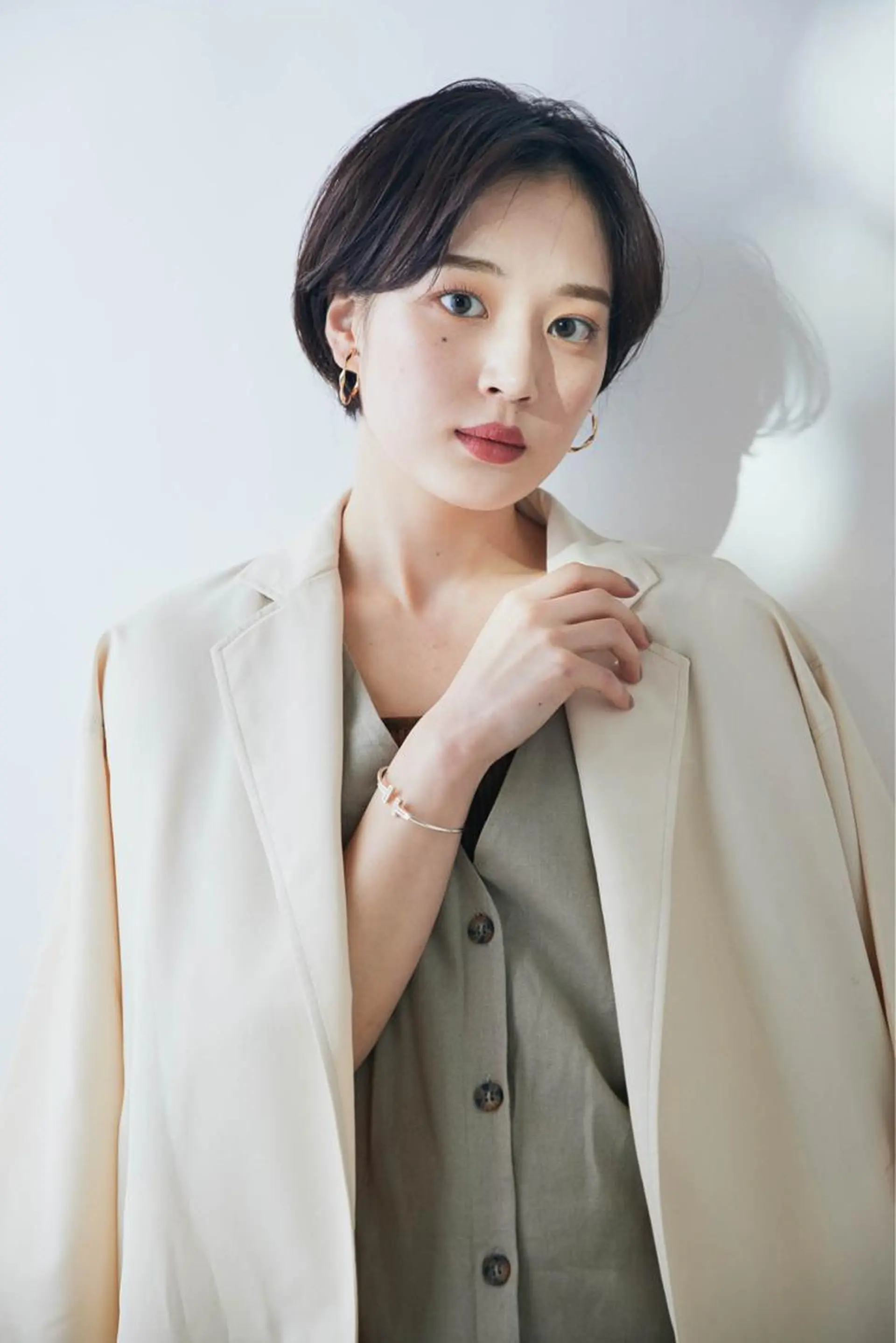 ショート ショートボブ ボブ くびれヘア ショートヘア カット ヘアカラー トリートメント 🎨インナーカラー が得意👍新垣⚜️のヘアスタイル