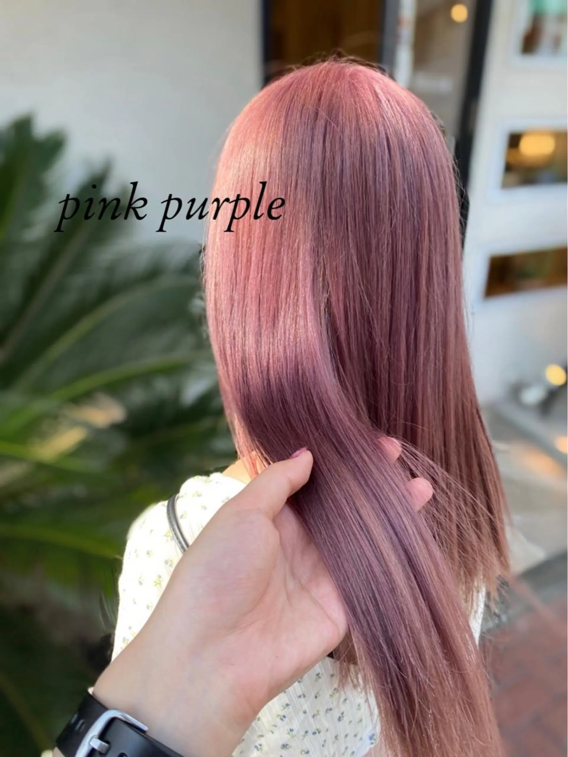 ロング カラー ヘアアレンジ 高橋胡桃🪽 ディレクターのヘアスタイル