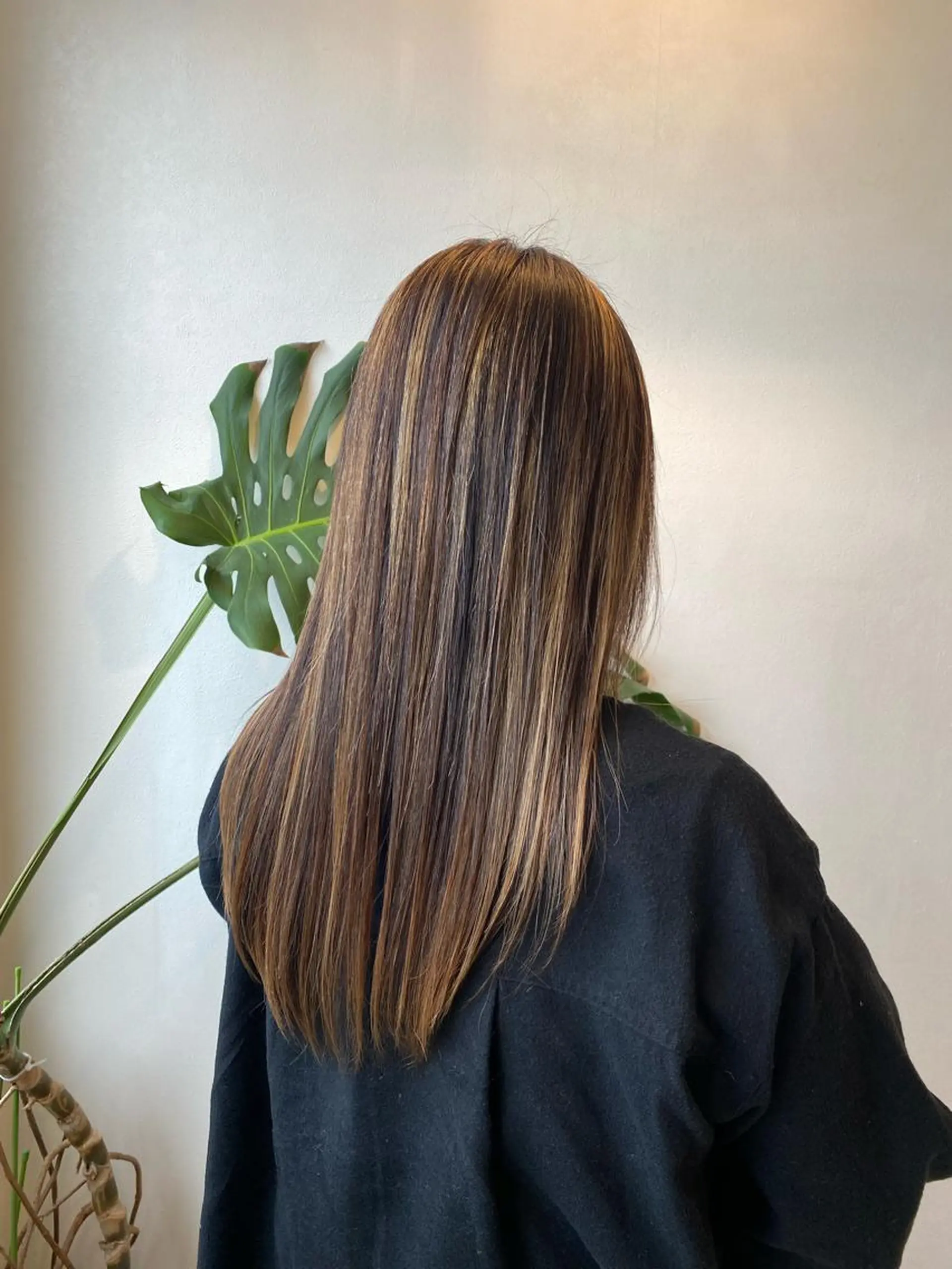 ロング パーマ ハイライト 酸性ストレート ストレートパーマ 縮毛矯正 トリートメント 統括マネージャー/ 髪のドクター/前原悟のヘアスタイル