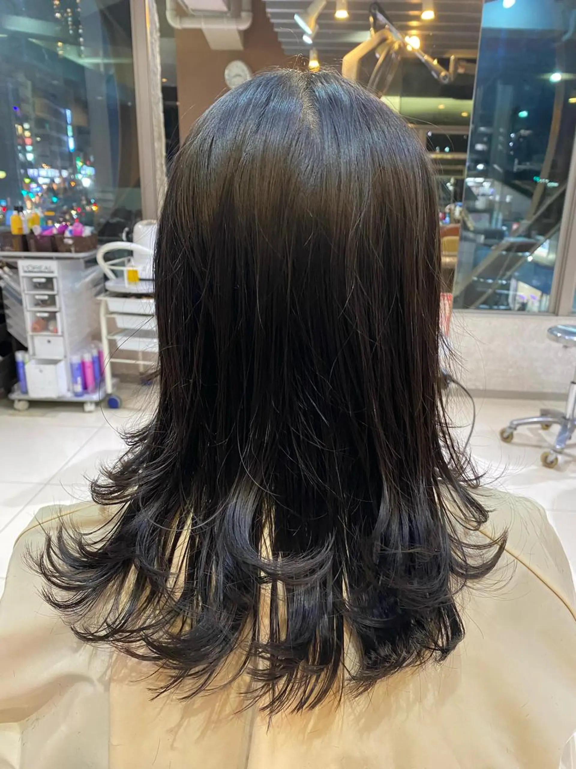 ミディアム メッシュ&パーマ特化 🔥山田雄大🔥のヘアスタイル