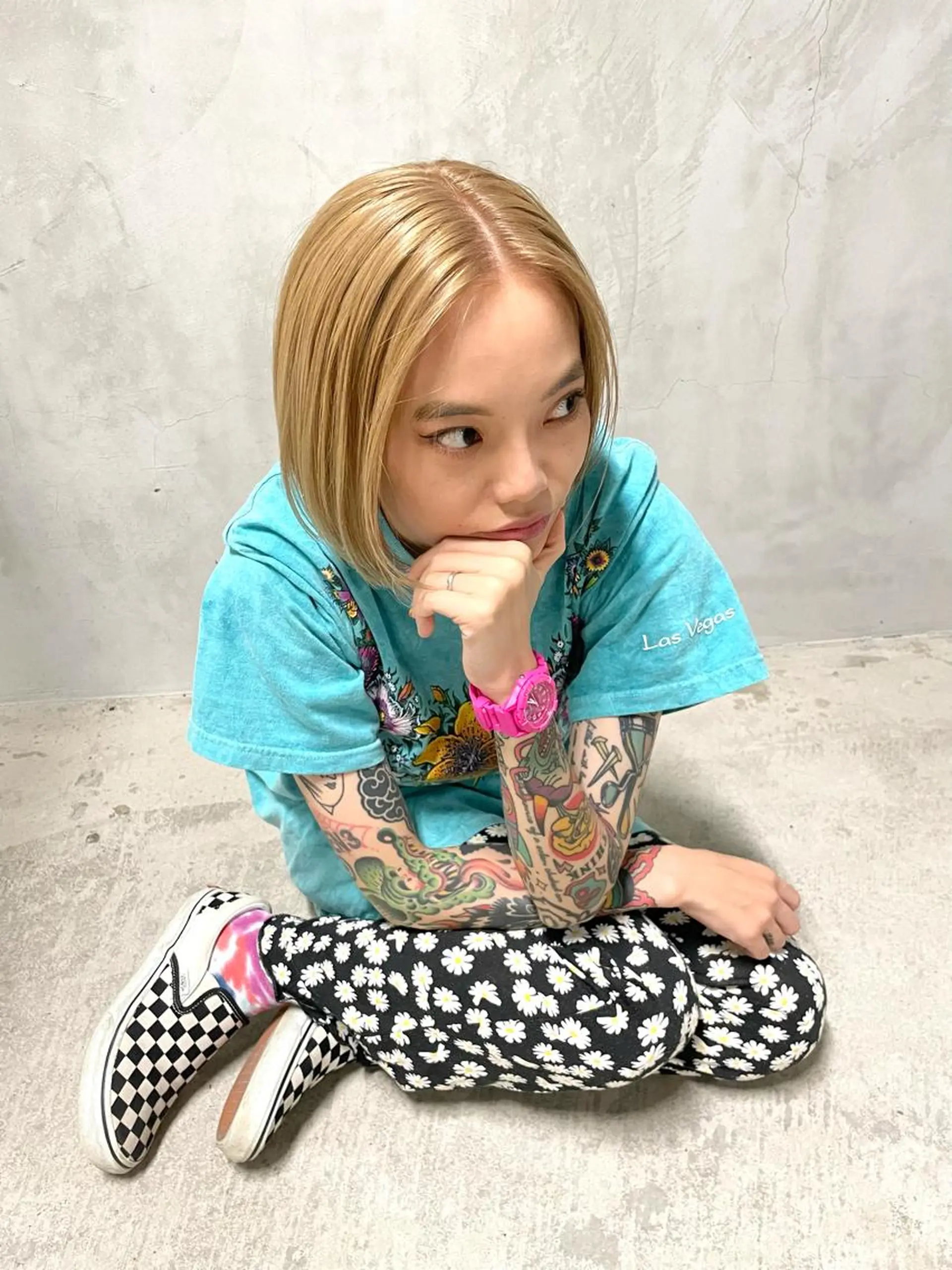 ショート カラー 🌈🌸あおき みちる🌟💗のヘアスタイル