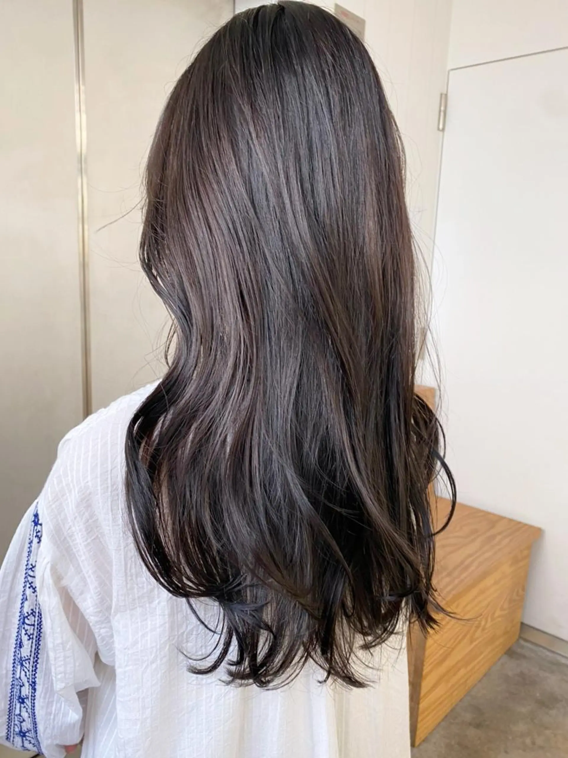 カラー パーマ ヘアアレンジ ラベンダーカラー ラベンダーグレー ITbyALBUM 浦和店のヘアスタイル