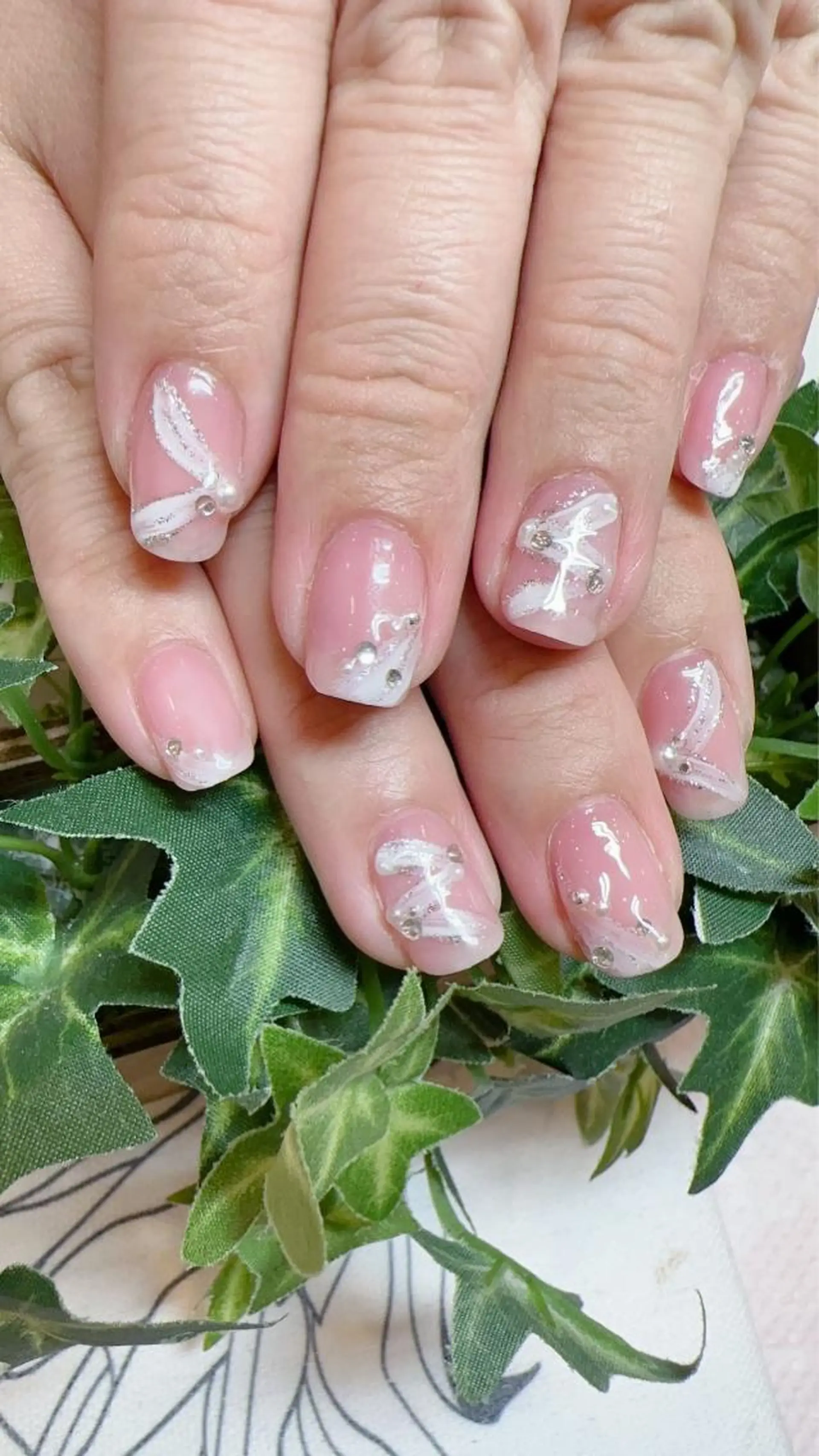 ネイル ワンホンネイル Ui_Amor (パラジェル)のネイルデザイン