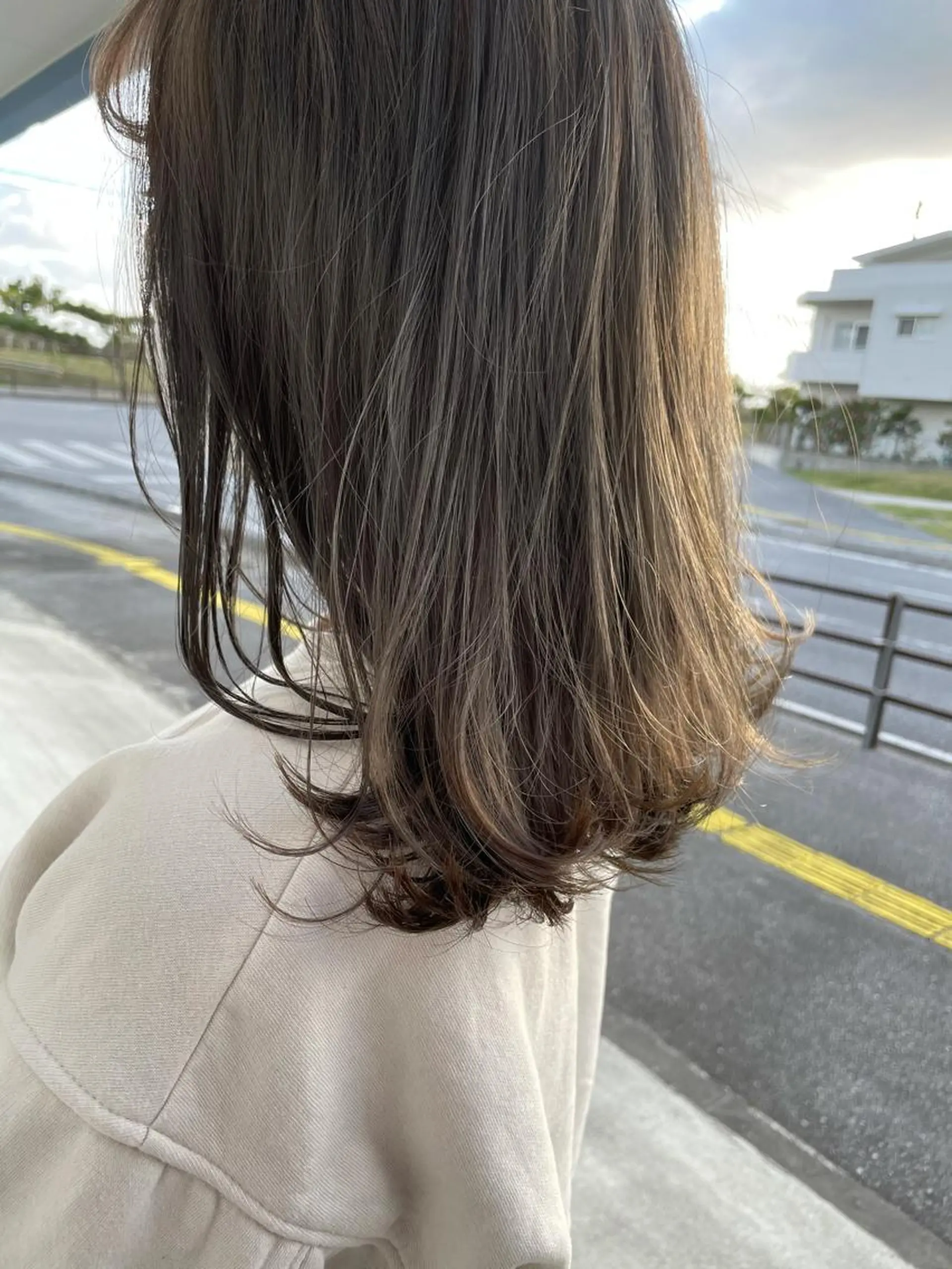 ミディアム C’LD hair  produce /シールドヘア所属・モテ髪/ボブ/ショー ト/アダチフウトのヘアスタイル