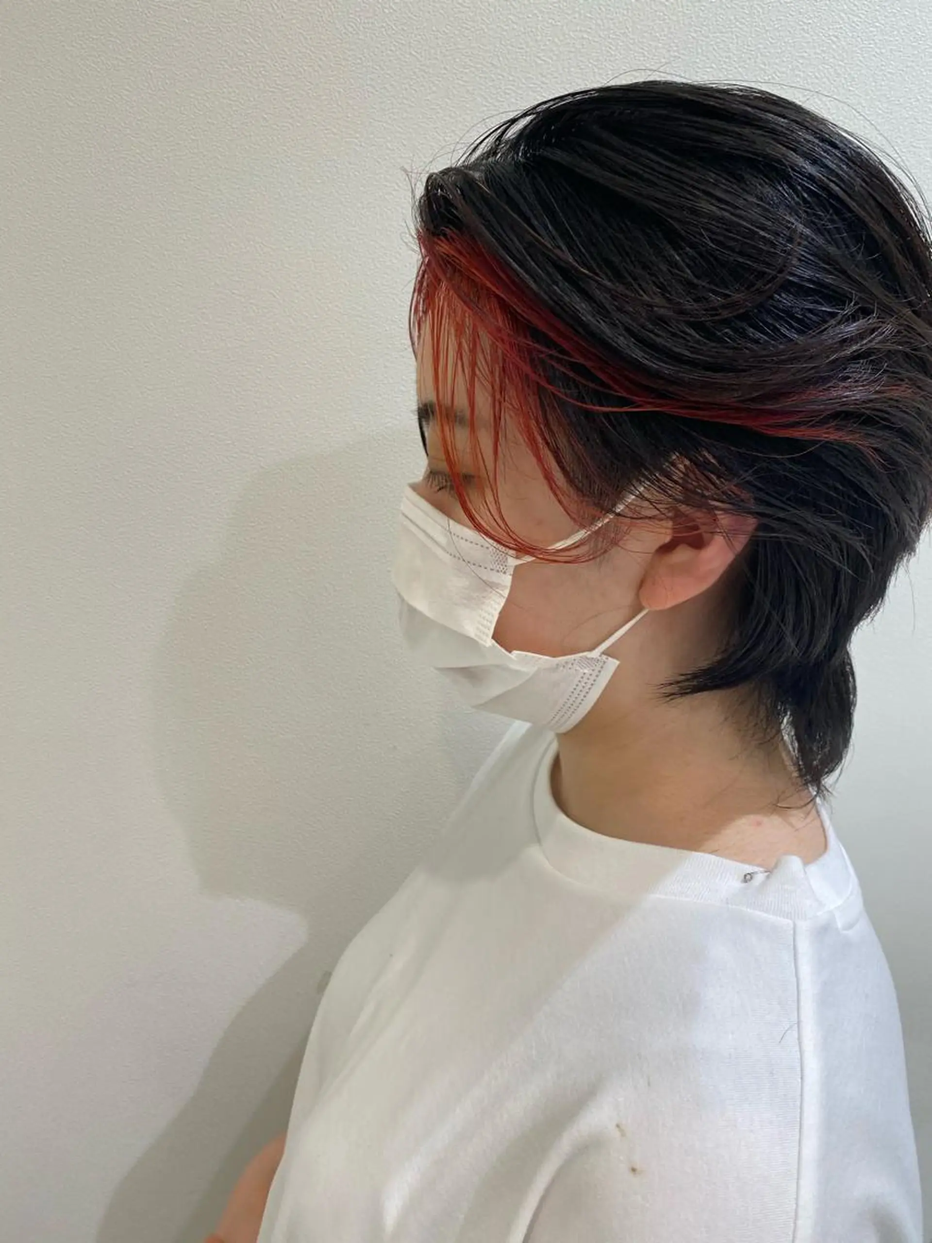 カラー 顔周り/韓国レイヤー junkaのヘアスタイル