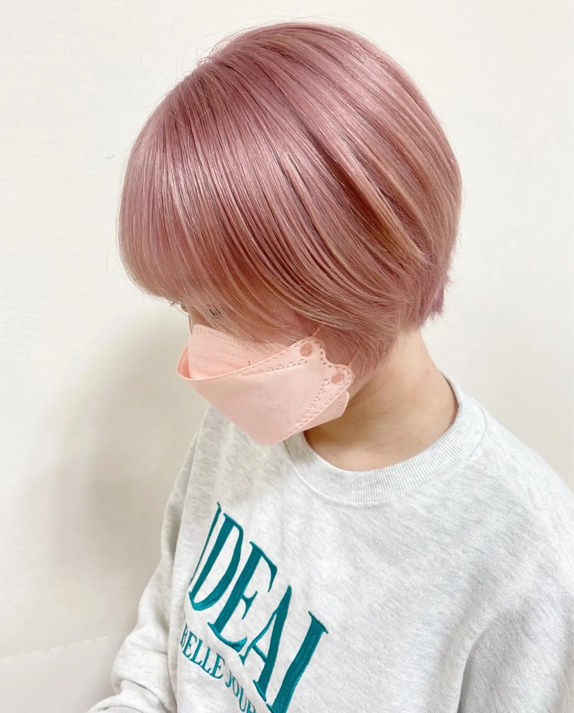 ショート カラー ヘアアレンジ 🌈haru🌻 藤沢ハイトーン🌈のヘアスタイル