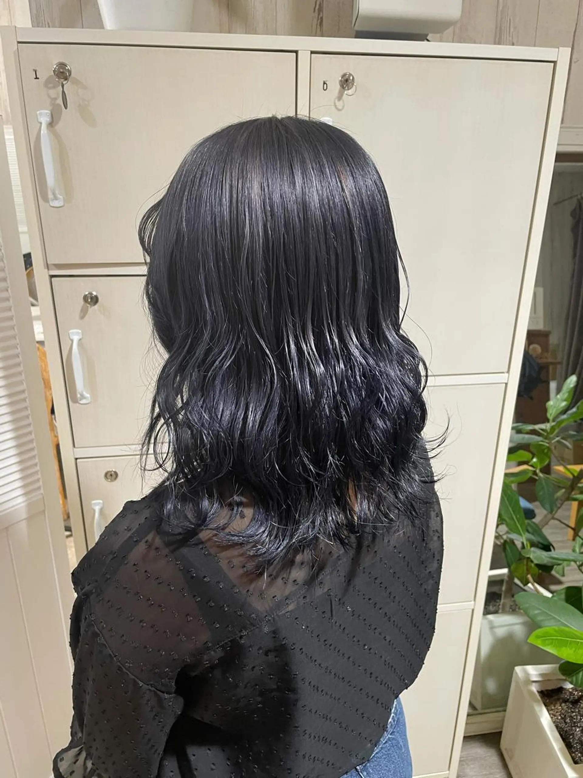 セミロング ヘアカラー soyon心斎橋所属・♡透明感/艶カラー/ M a I ♡のヘアスタイル