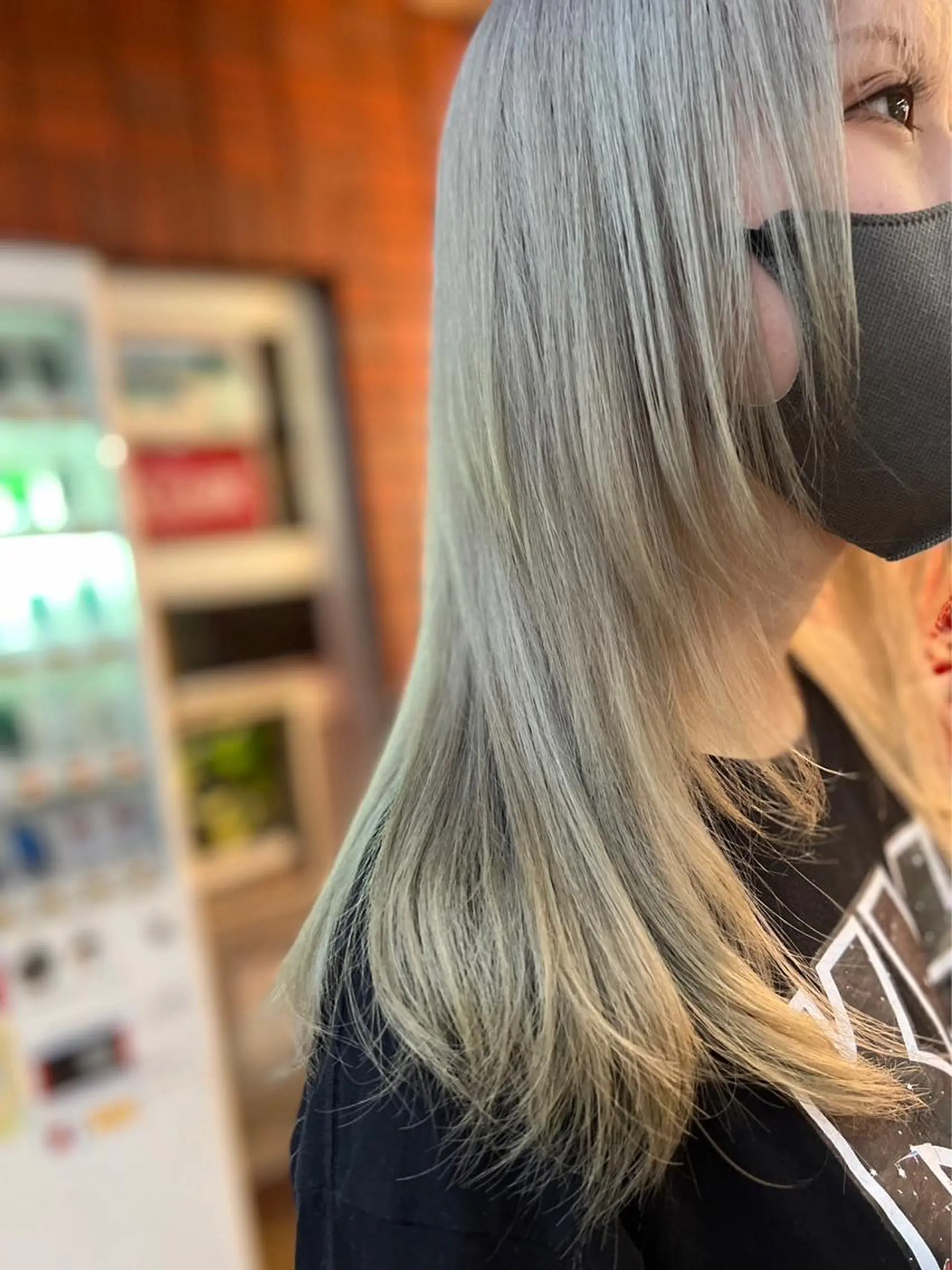 カラー ダブルカラー ヘアカラー 横山 千春のヘアスタイル