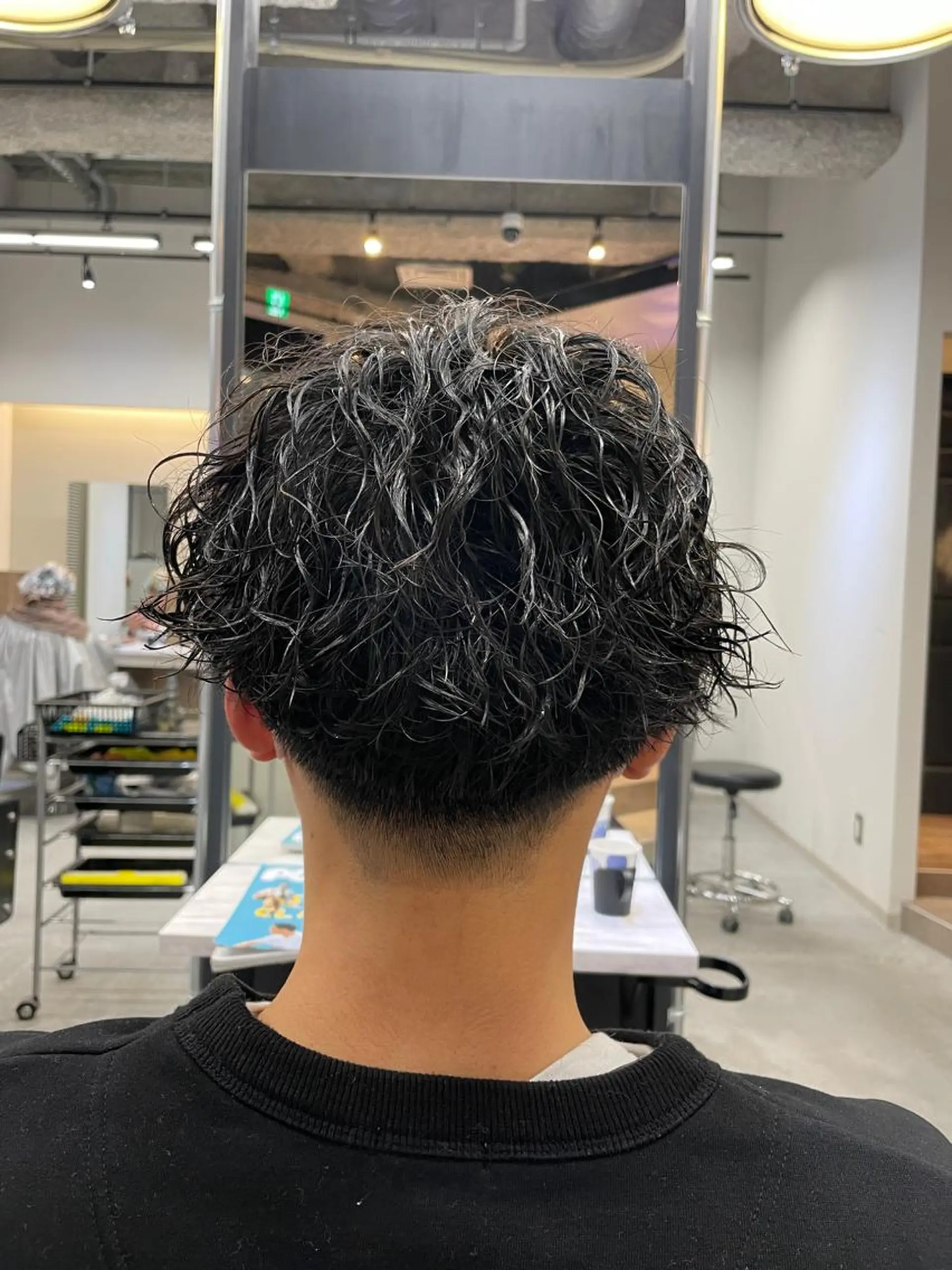 パーマ メンズ カット パーマ 福永速人 /メンズパーマのヘアスタイル