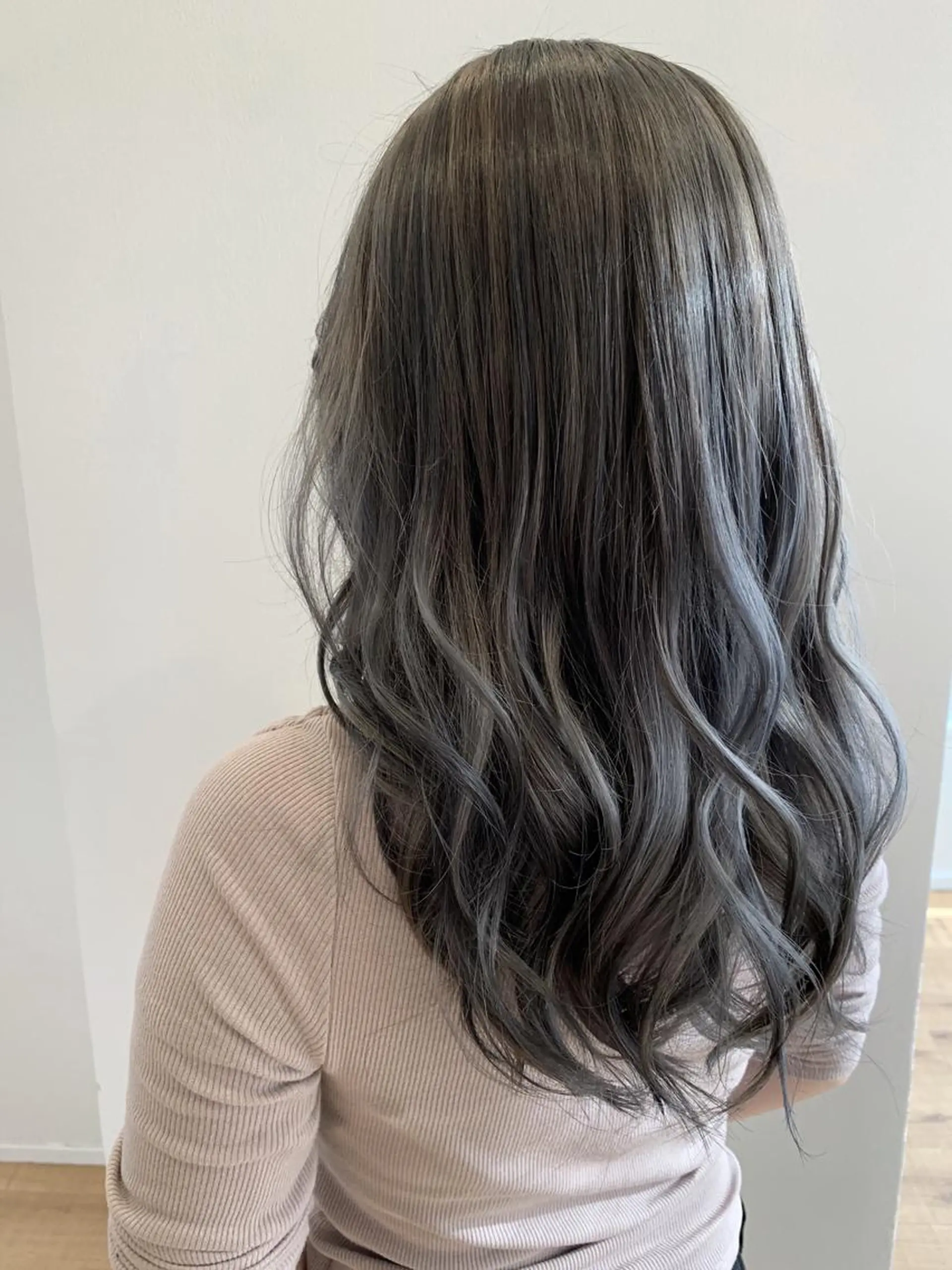 ロング カット ヘアカラー トリートメント cecile hair所属・開發 紗貴のヘアスタイル