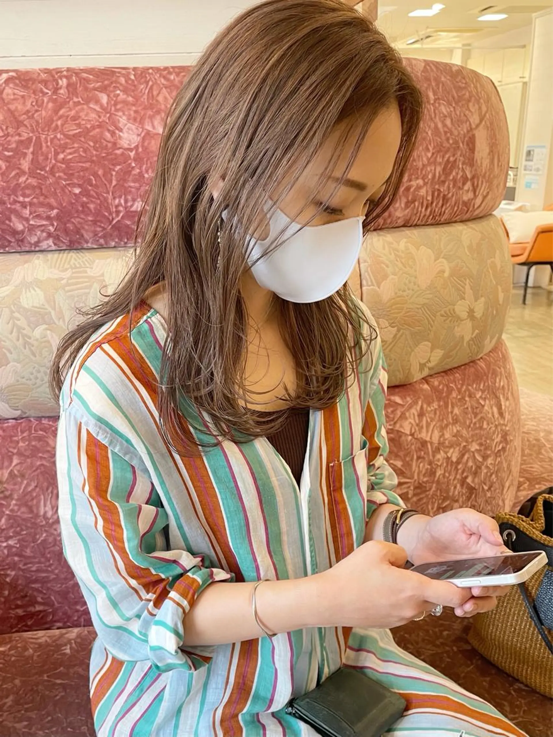 セミロング ハイライト 【ボブ/個室サロン】 癒し空間mimuraのヘアスタイル