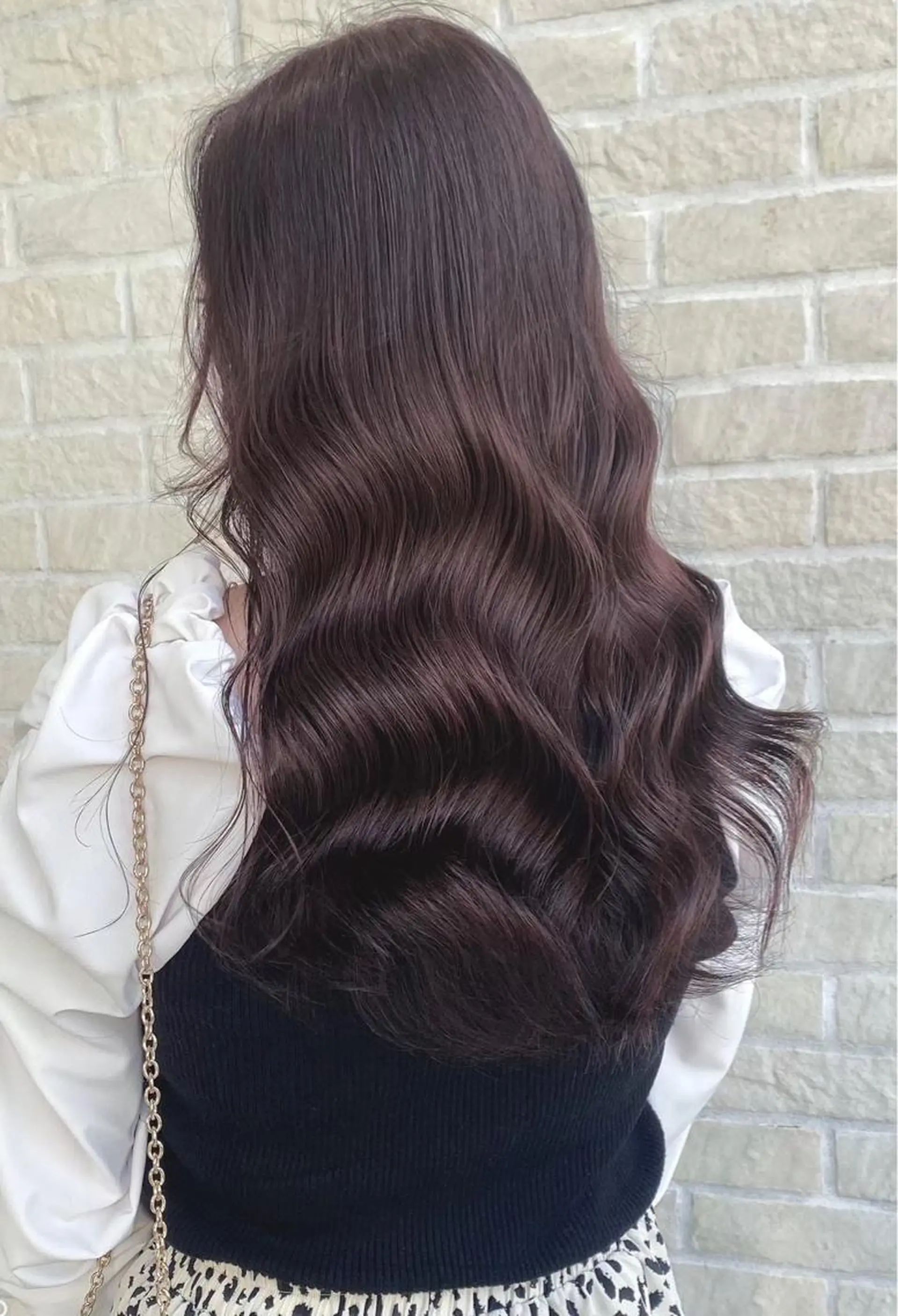 セミロング 小澤 奈津美のヘアスタイル