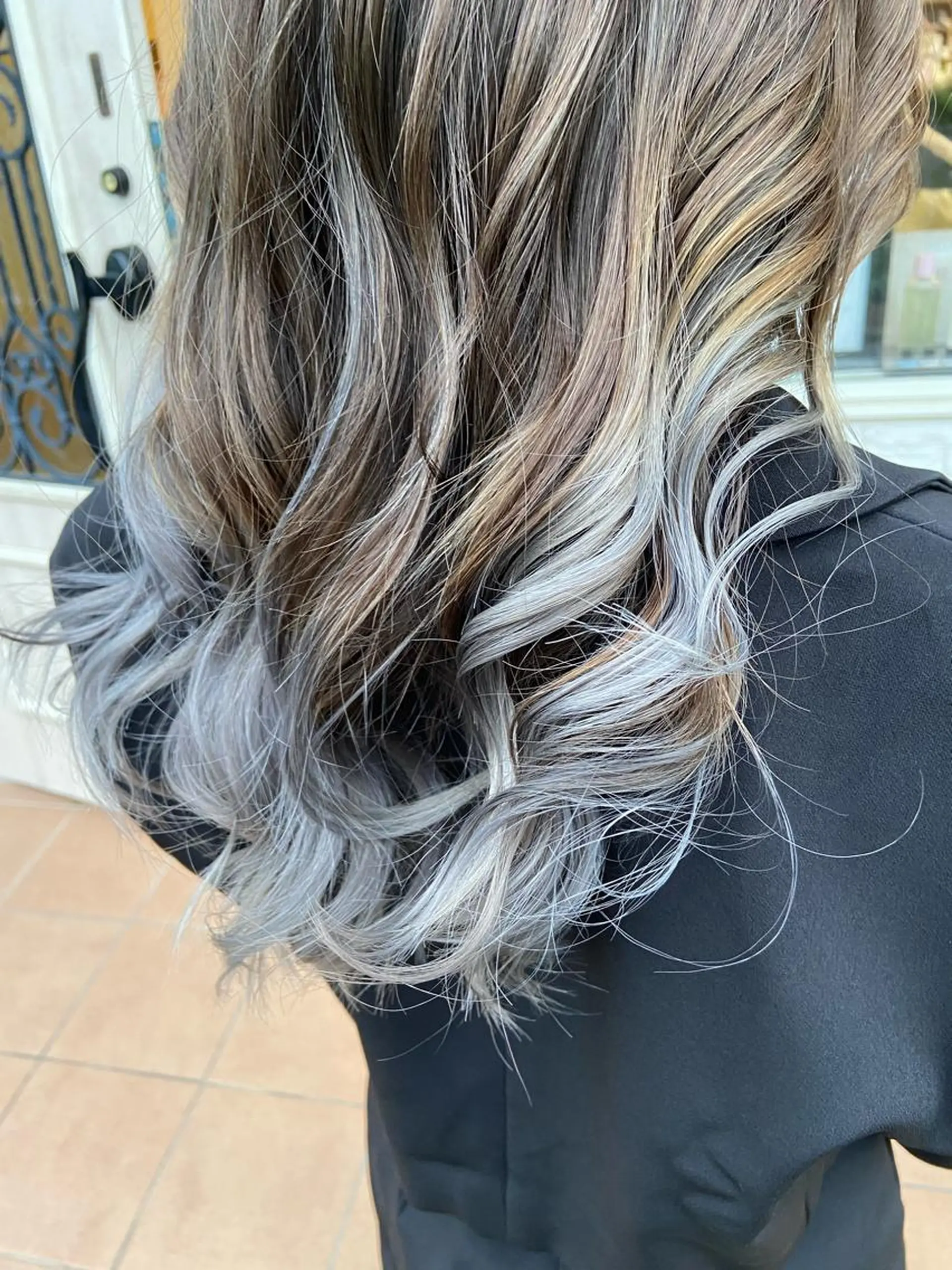 カラー 🪼高評価🪼 💎柴崎の藤咲💎のヘアスタイル