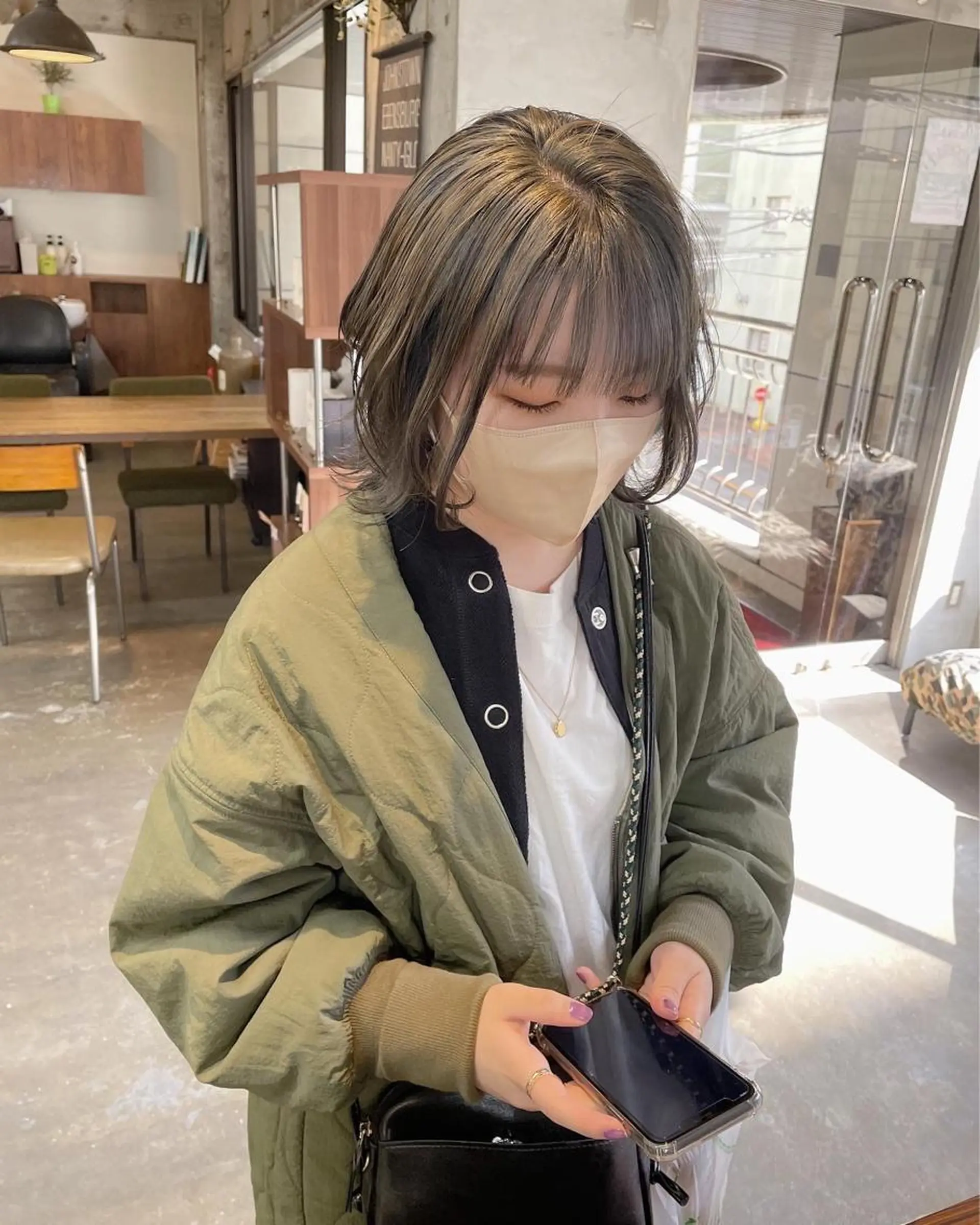 ミディアム カラー ralme/sol 髙橋一哉のヘアスタイル