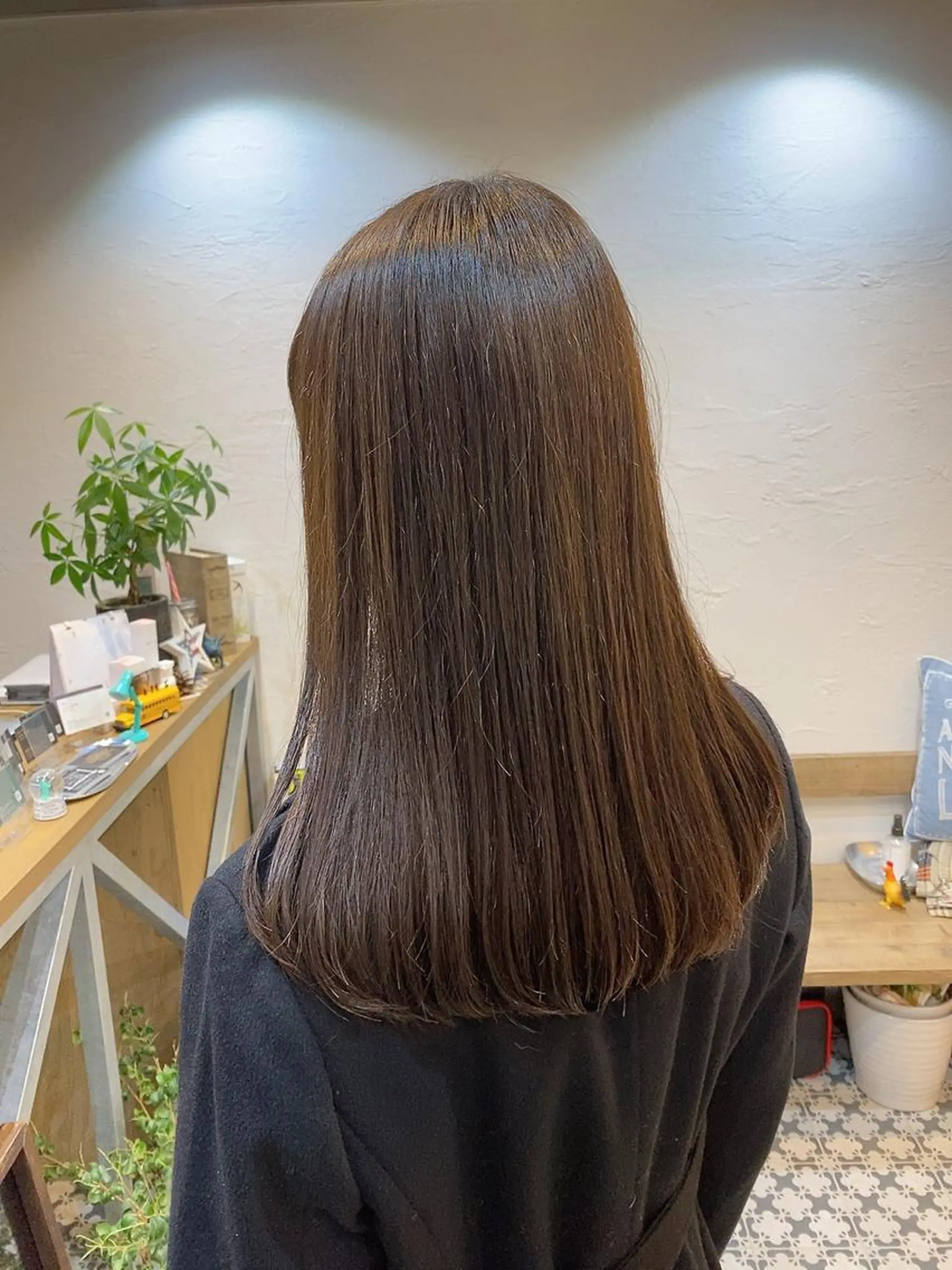 ロング カラー ベージュカラー ブラウンカラー ブラウンベージュ 韓国ヘア☁️ mitsukiのヘアスタイル