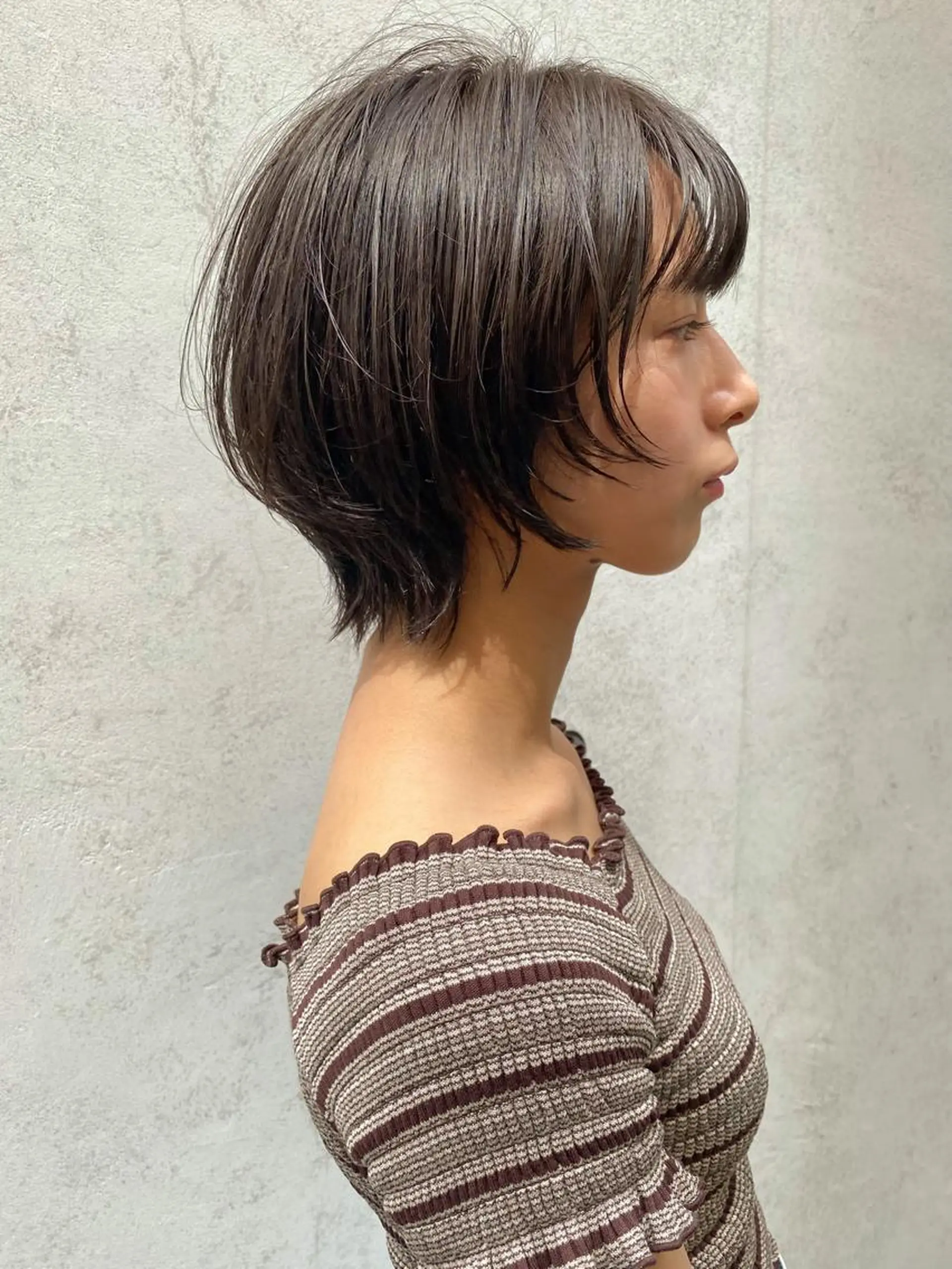 ショート カラー ショートボブ ベージュカラー ブリーチ ケアブリーチ 透明感カラー カット ヘアカラー トリートメント a moment(モーメント)所属・蔵前 デザインカット KOBAYASHIのその他イメージ