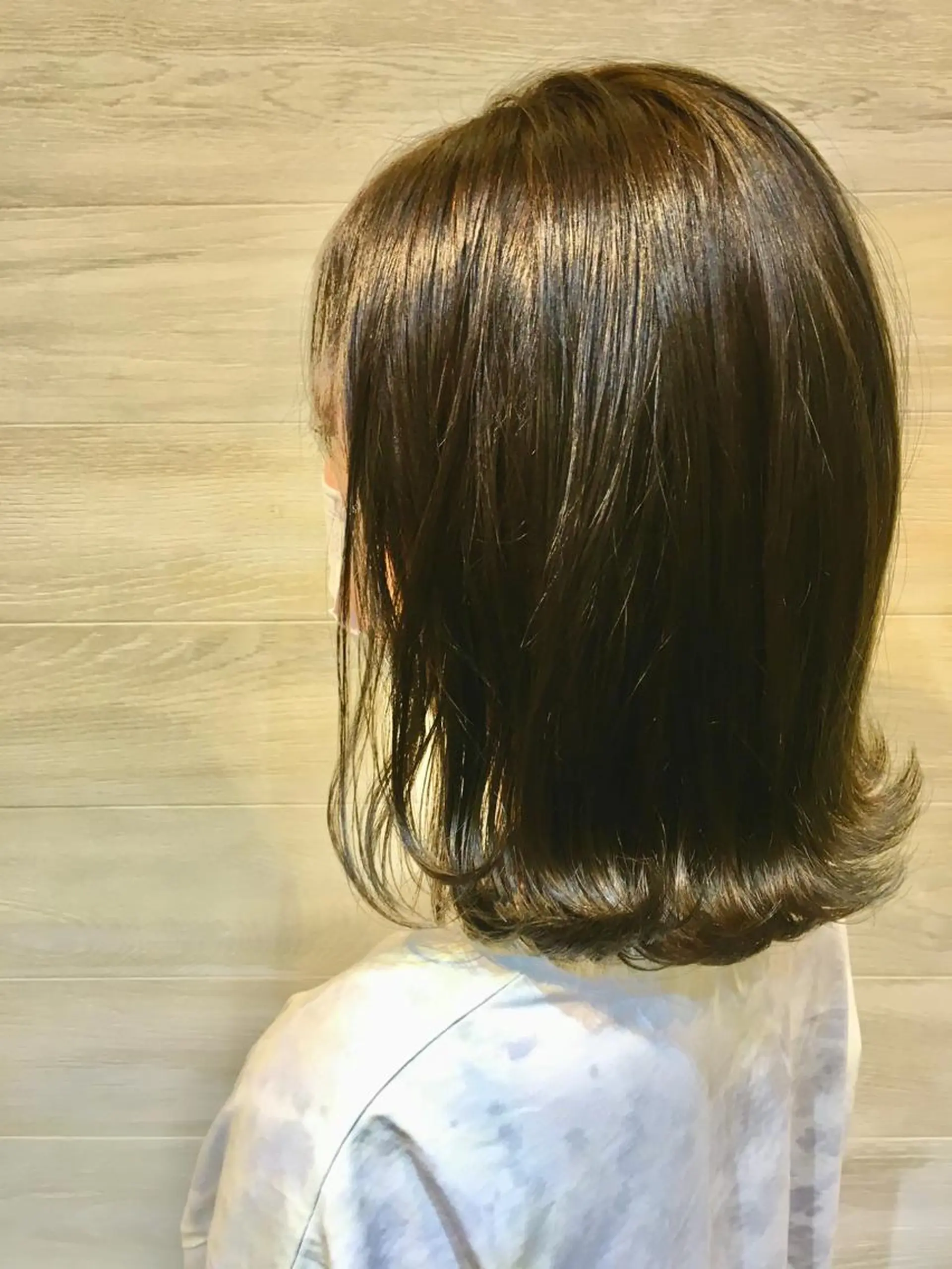 ミディアム カラー ミディアムパーマ アディクシーカラー アッシュ アッシュブラウン ベージュカラー カット ヘアカラー N° il duca 札幌のヘアスタイル