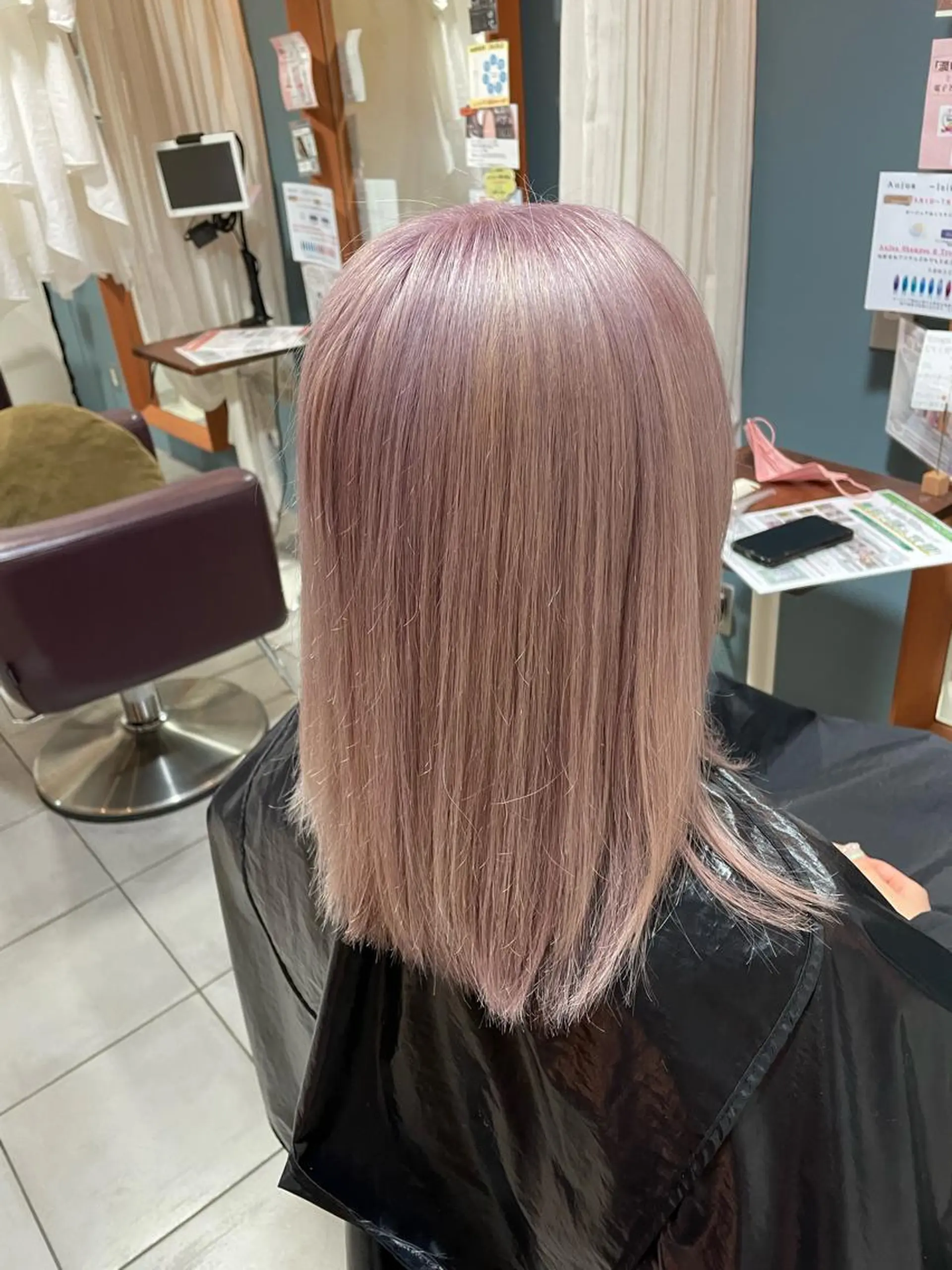 ミディアム 上村 颯のヘアスタイル