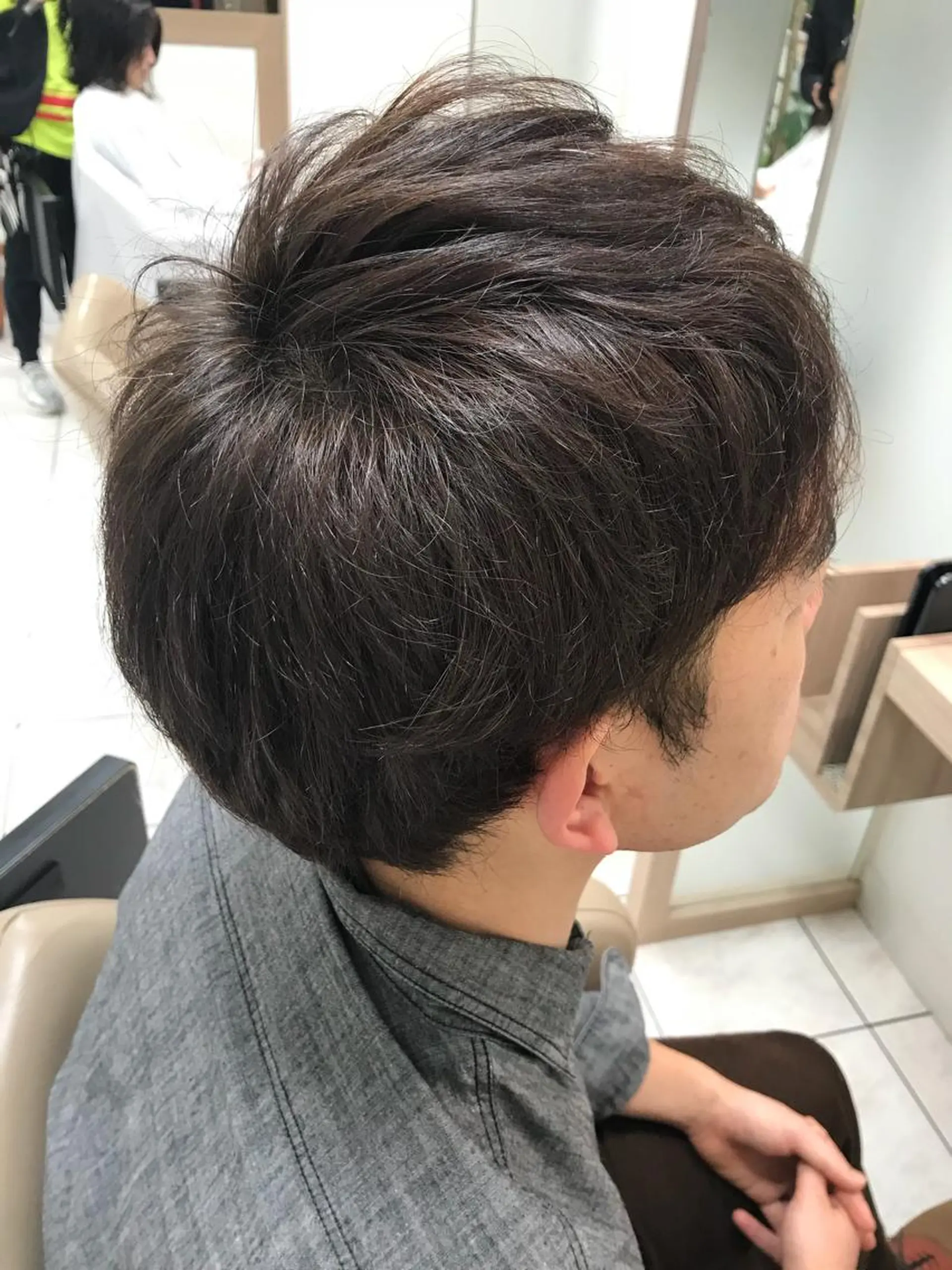 ショート メンズ 樋笠 知佳のヘアスタイル