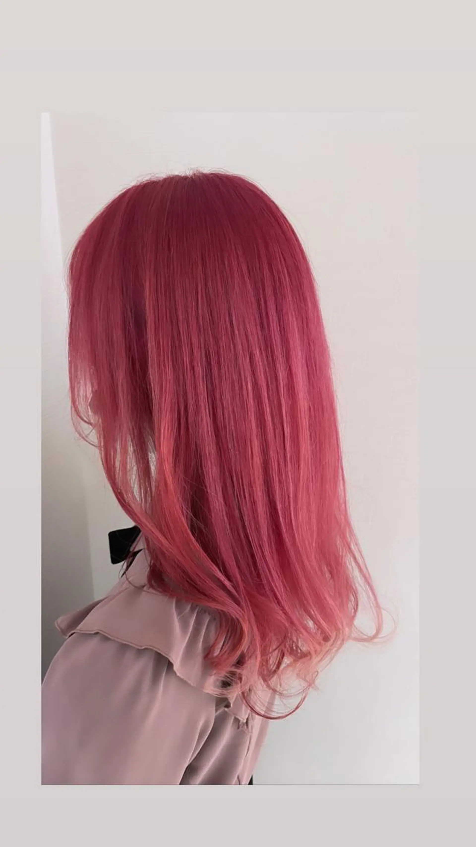 セミロング カラー ダブルカラー ピンクカラー ヘアカラー トリートメント ✨髪のソムリエ✨ 岩川和生のヘアスタイル