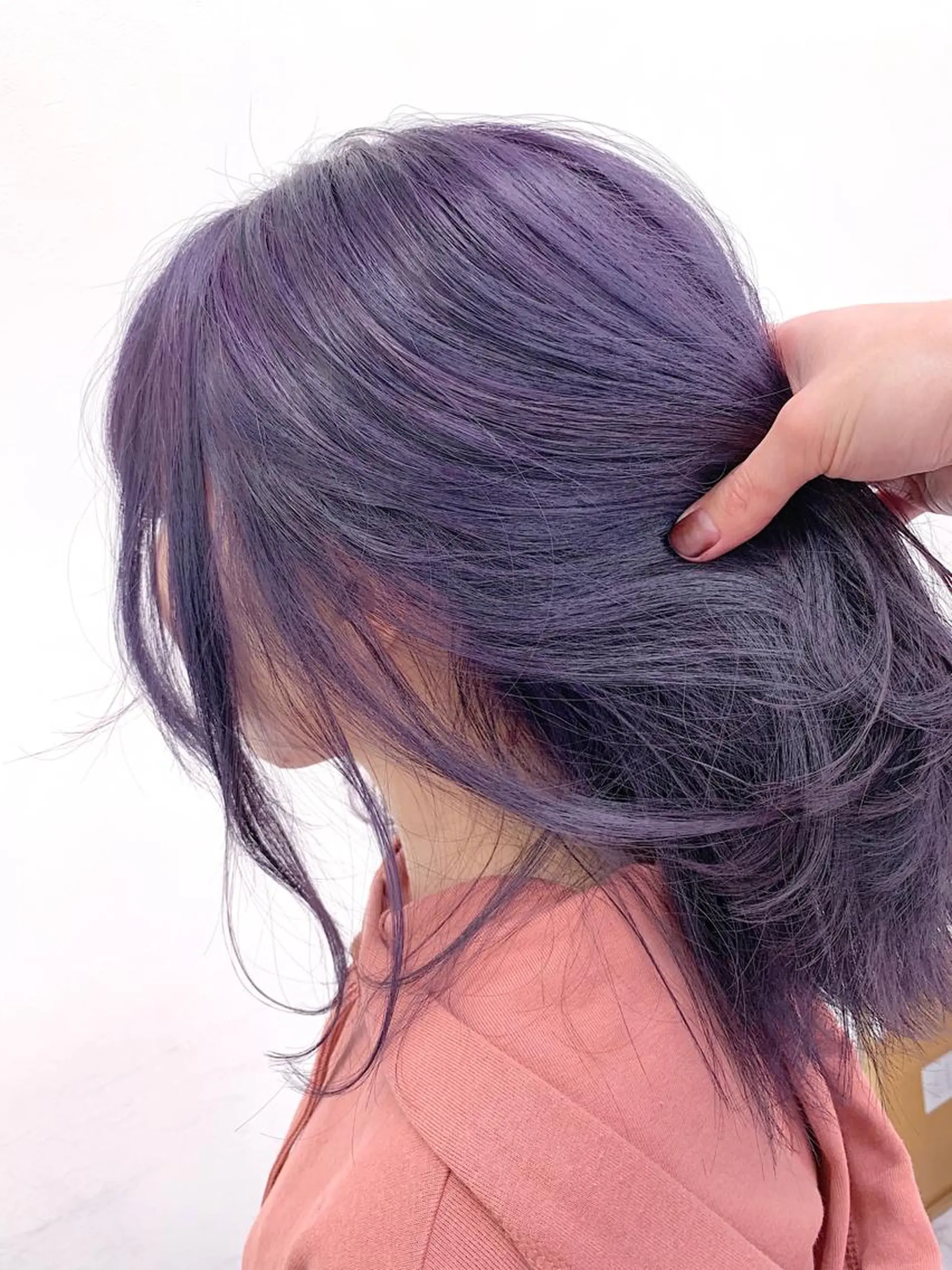 ミディアム カラー ヘアカラー トリートメント ヘッドスパ ヘアセット 柔らかbeige モトキのヘアスタイル