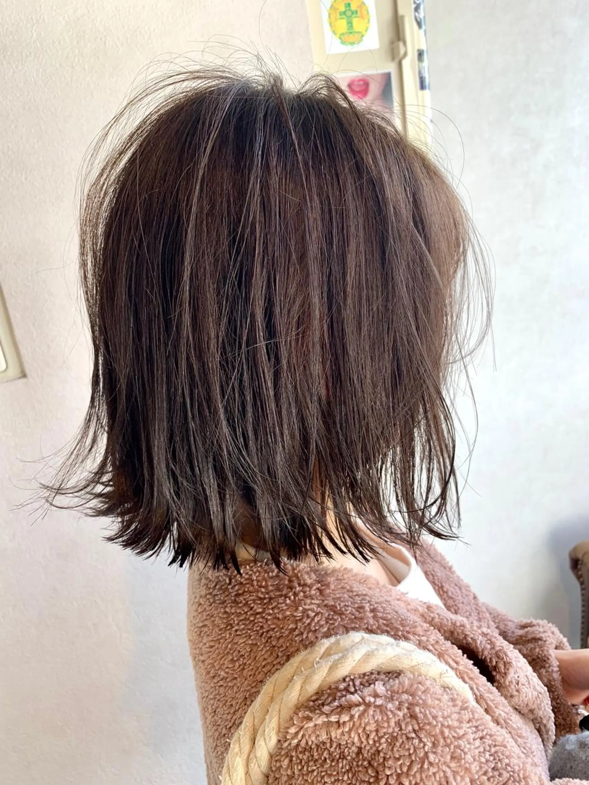 ミディアム カラー カット ヘアカラー トリートメント メンズヘア/レイヤー /ボブ山内春輝のヘアスタイル