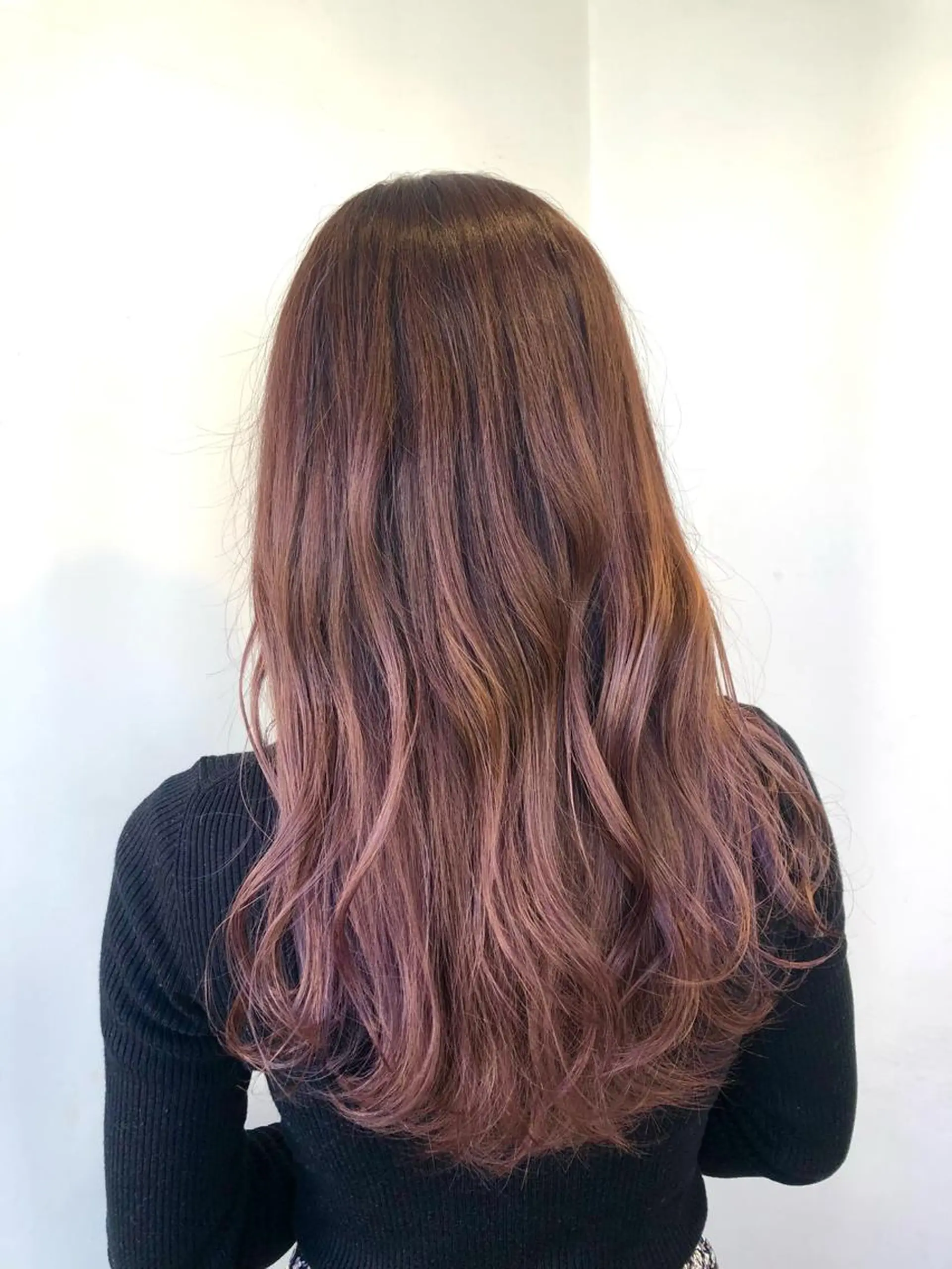 ロング カラー カット ヘアカラー トリートメント 岩谷 愛依のヘアスタイル