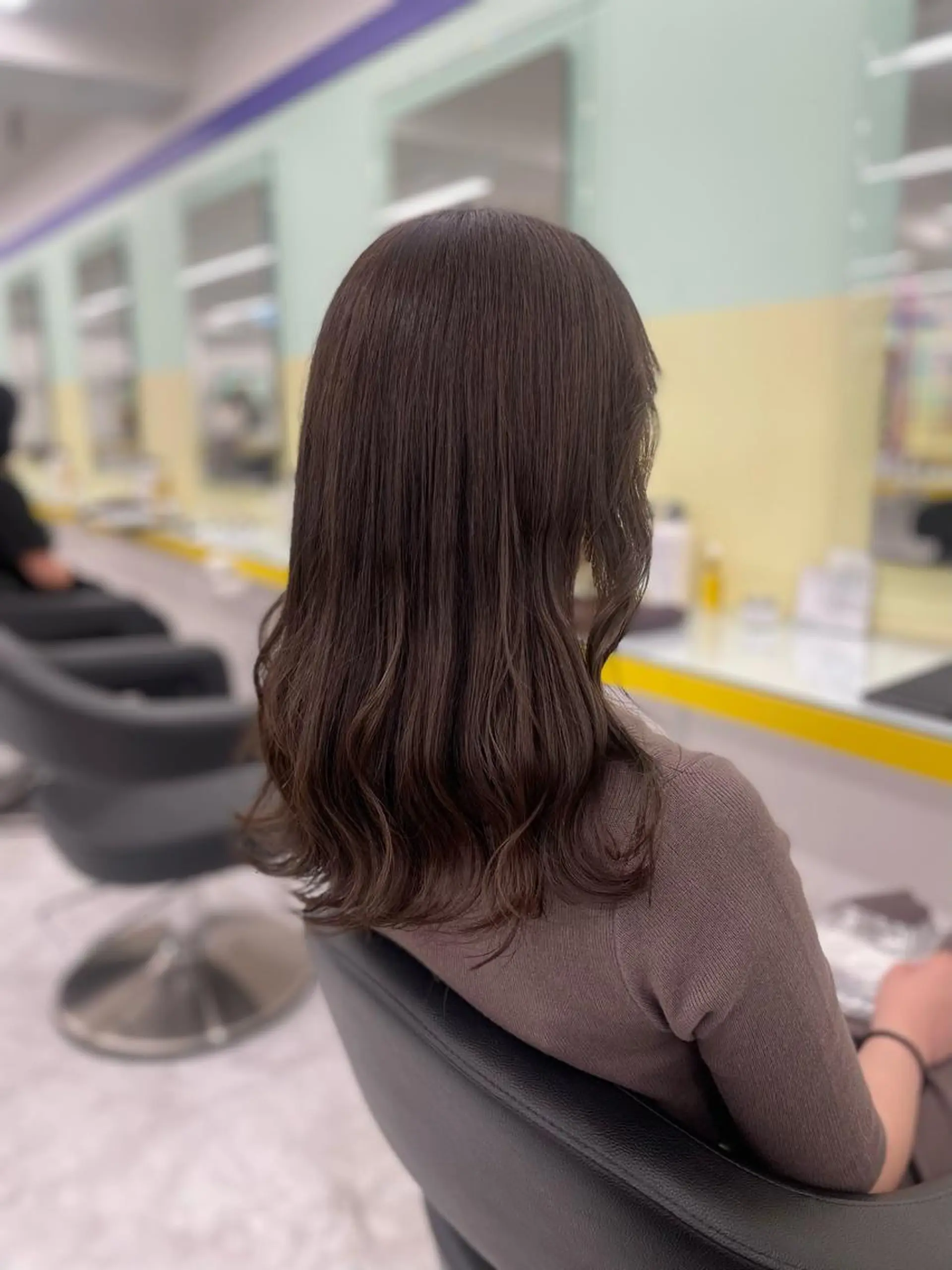 セミロング 🤍韓国トレンド ヘア🤍miku🤍のヘアスタイル