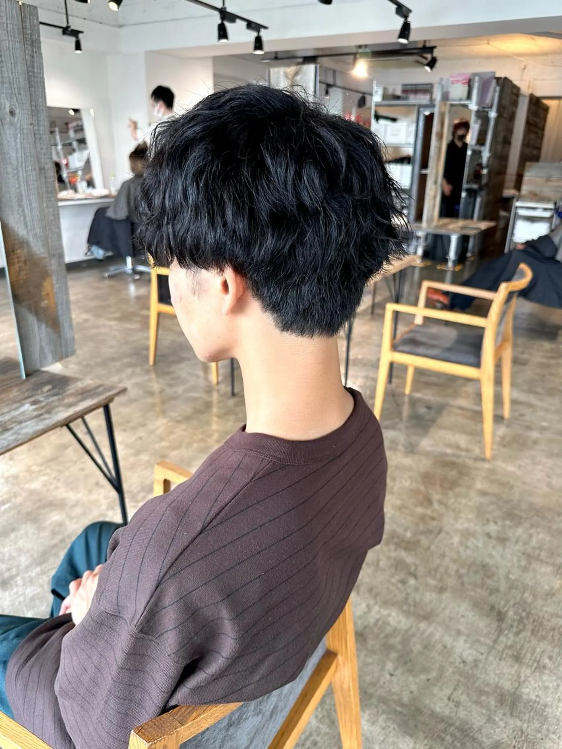 メンズ メンズパーマ メンズツイストパーマ 波巻きパーマ ツイストパーマ カット ヘアカラー パーマ トリートメント 骨格補正施術/メンズ 専門美容師/YUYAのヘアスタイル