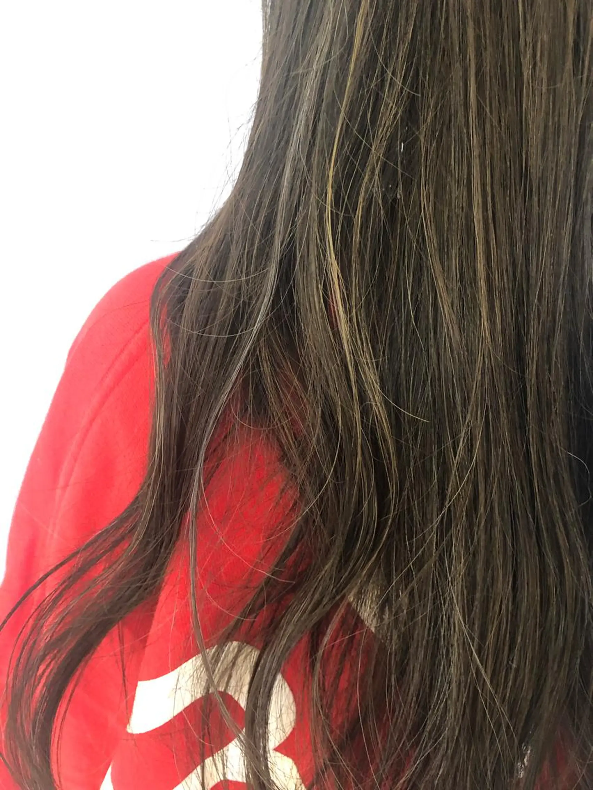 ロング カラー ハイライトカラー ハイライト 韓国hair ·͜· watanabeのヘアスタイル