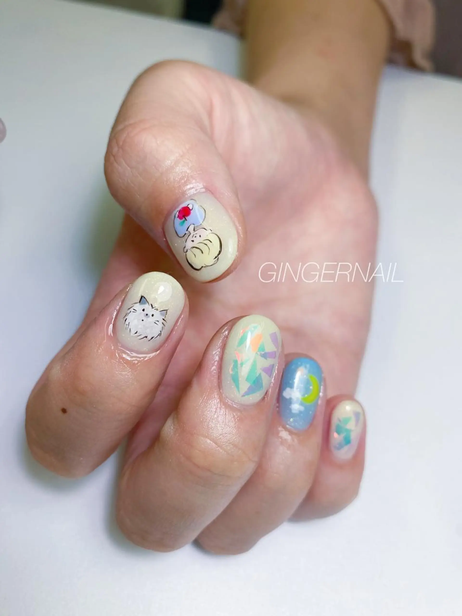 ネイル ハンドネイル ハンドケア GINGER NAIL所属・代々木 GINGERNAILのネイルデザイン