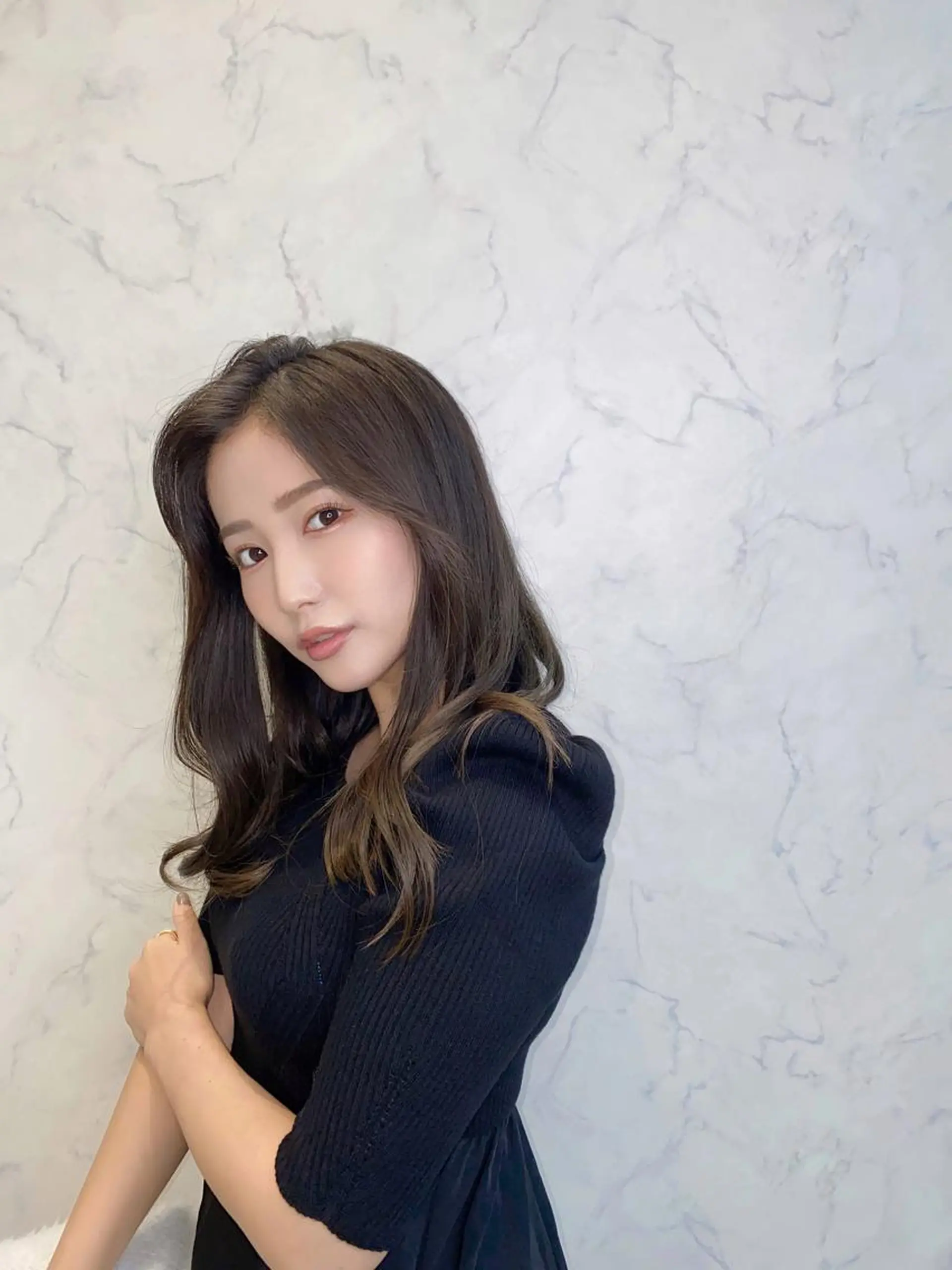 ロング チダアキフミ Ash大森のヘアスタイル