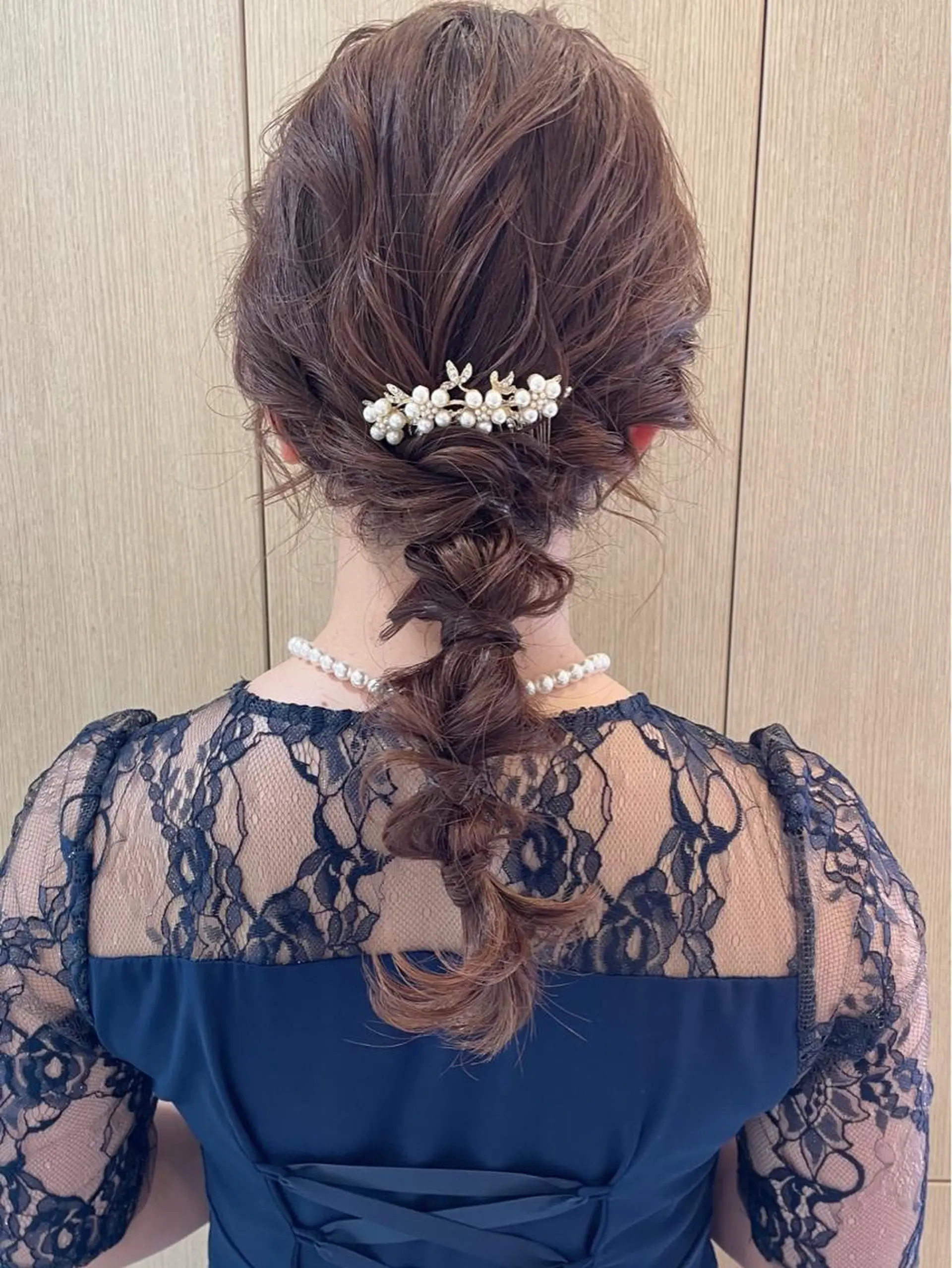 ヘアアレンジ 結婚式・ブライダル カット ヘアカラー 【ボブ/個室サロン】 癒し空間mimuraのヘアスタイル