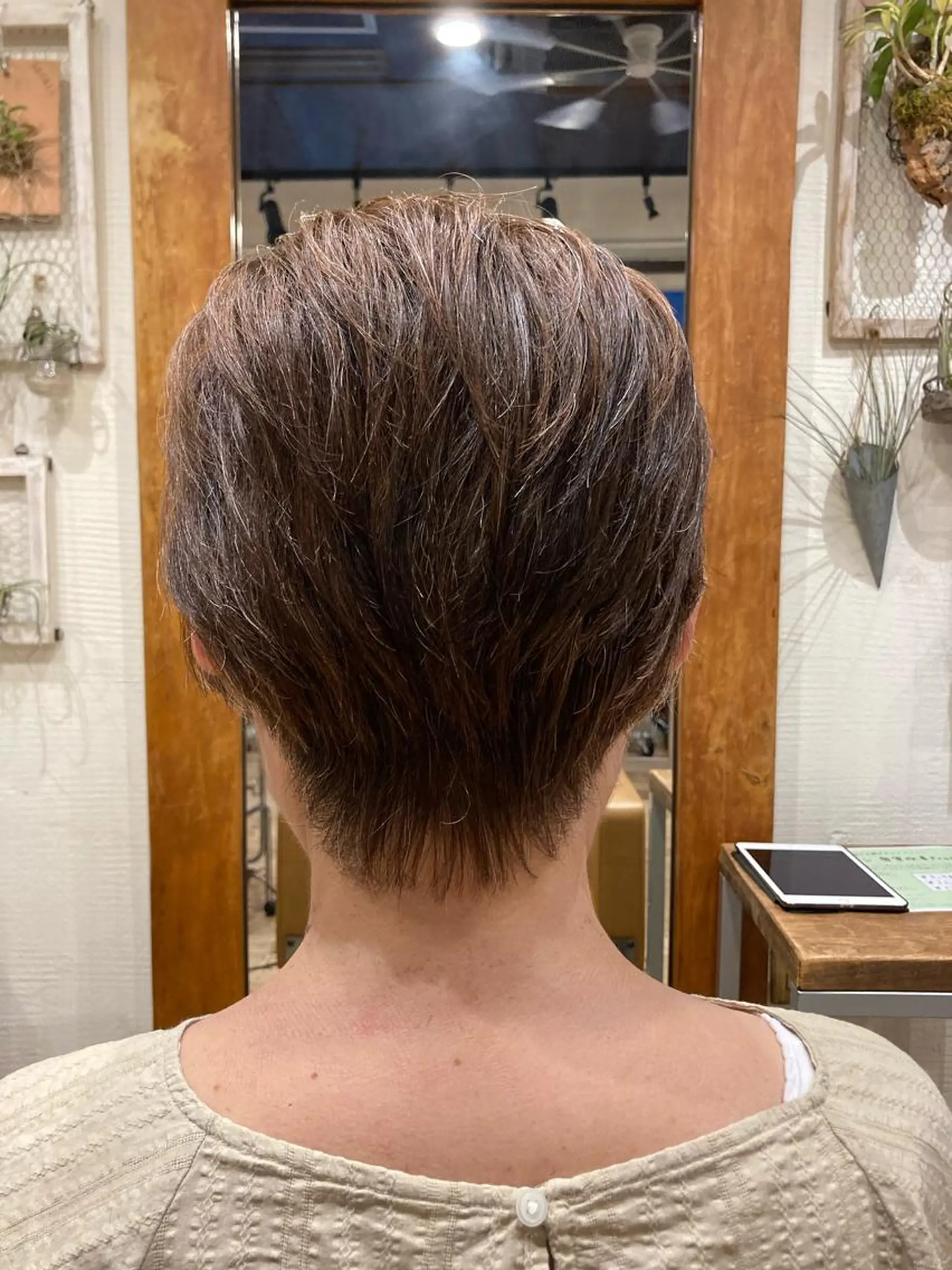 ショート Lattan cositu所属・大方 いくみのヘアスタイル