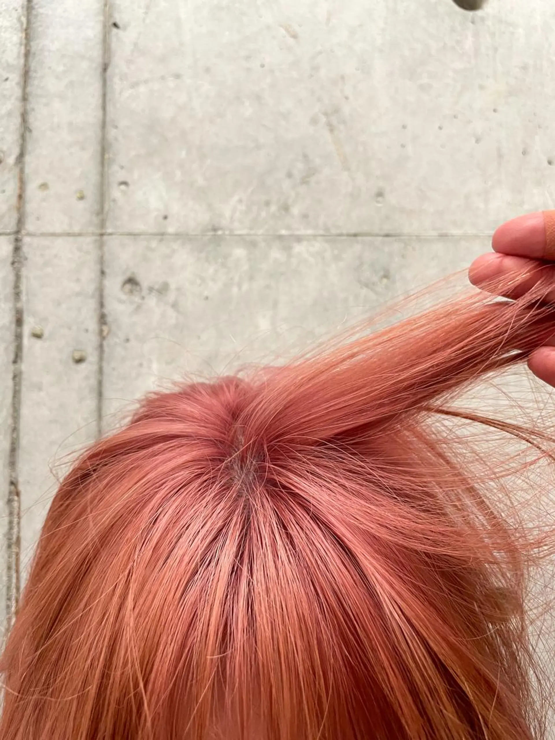 セミロング カラー ブリーチ ヘアカラー トリートメント センスをお届けします 大谷将生INFPのヘアスタイル