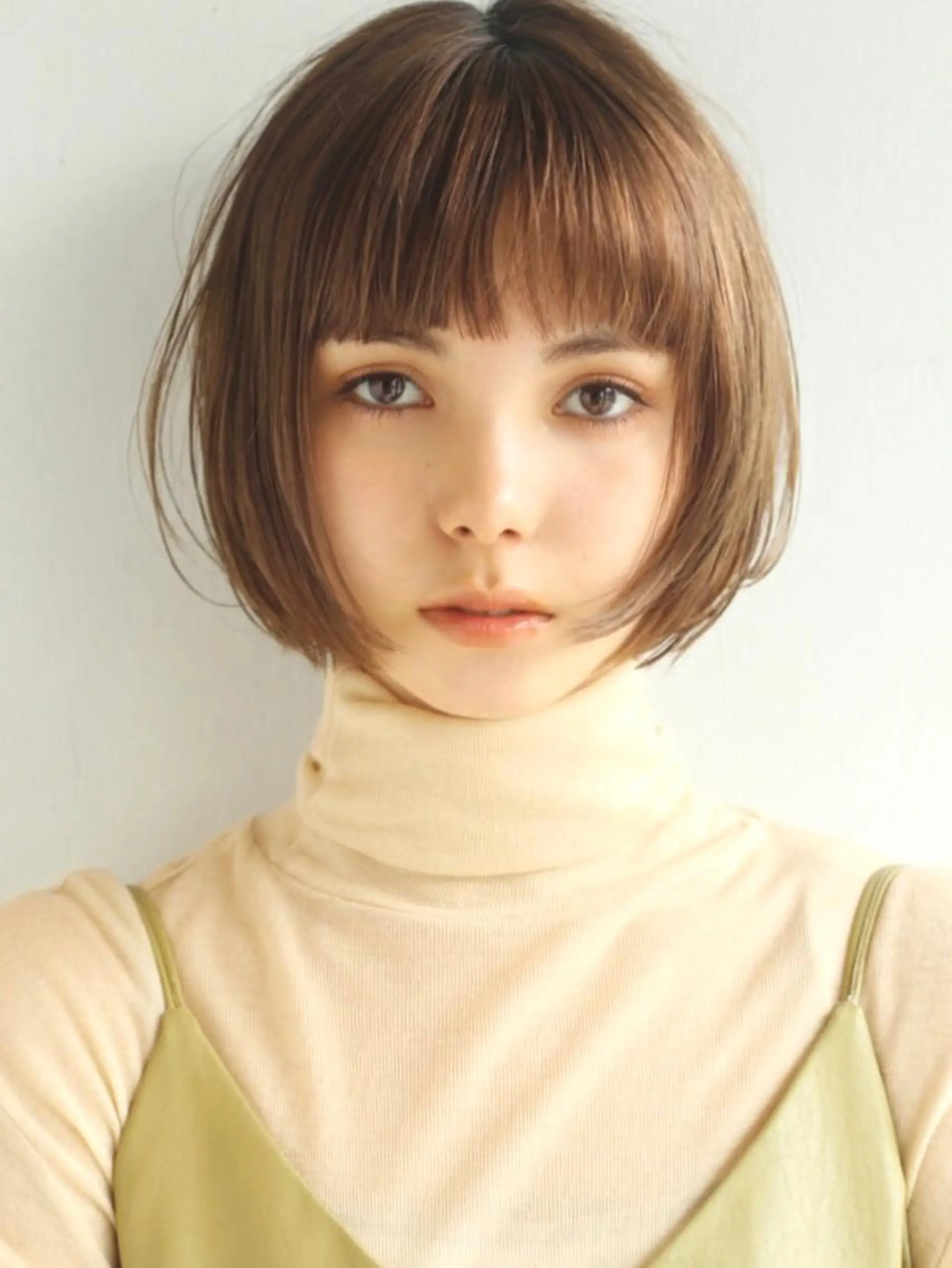 ショート カット ヘアカラー トリートメント ボブ/レイヤー/艶 🦕risa 森下のヘアスタイル