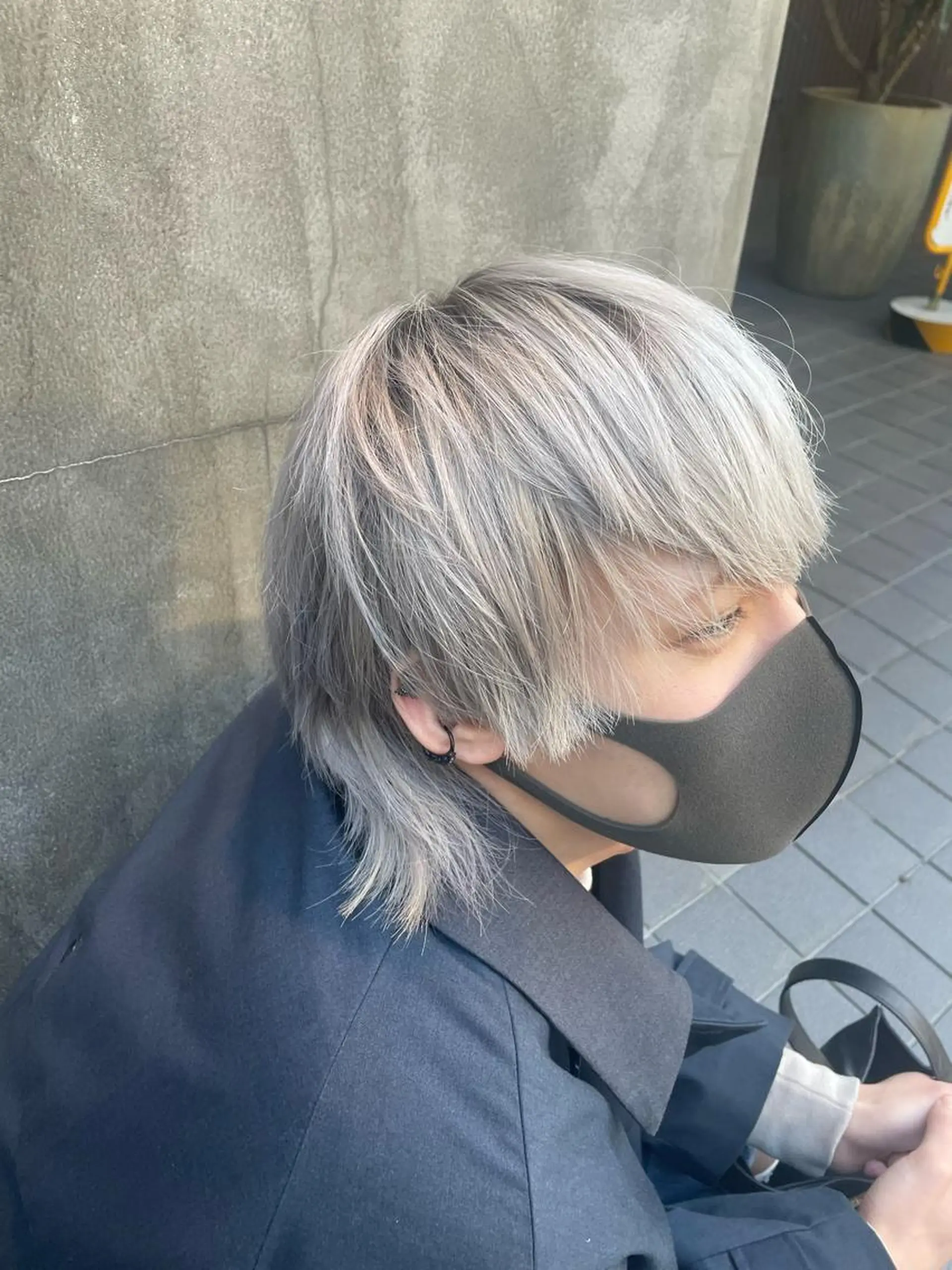 カラー メンズ 🦋透明感カラー /ケアブリーチ🦋のヘアスタイル