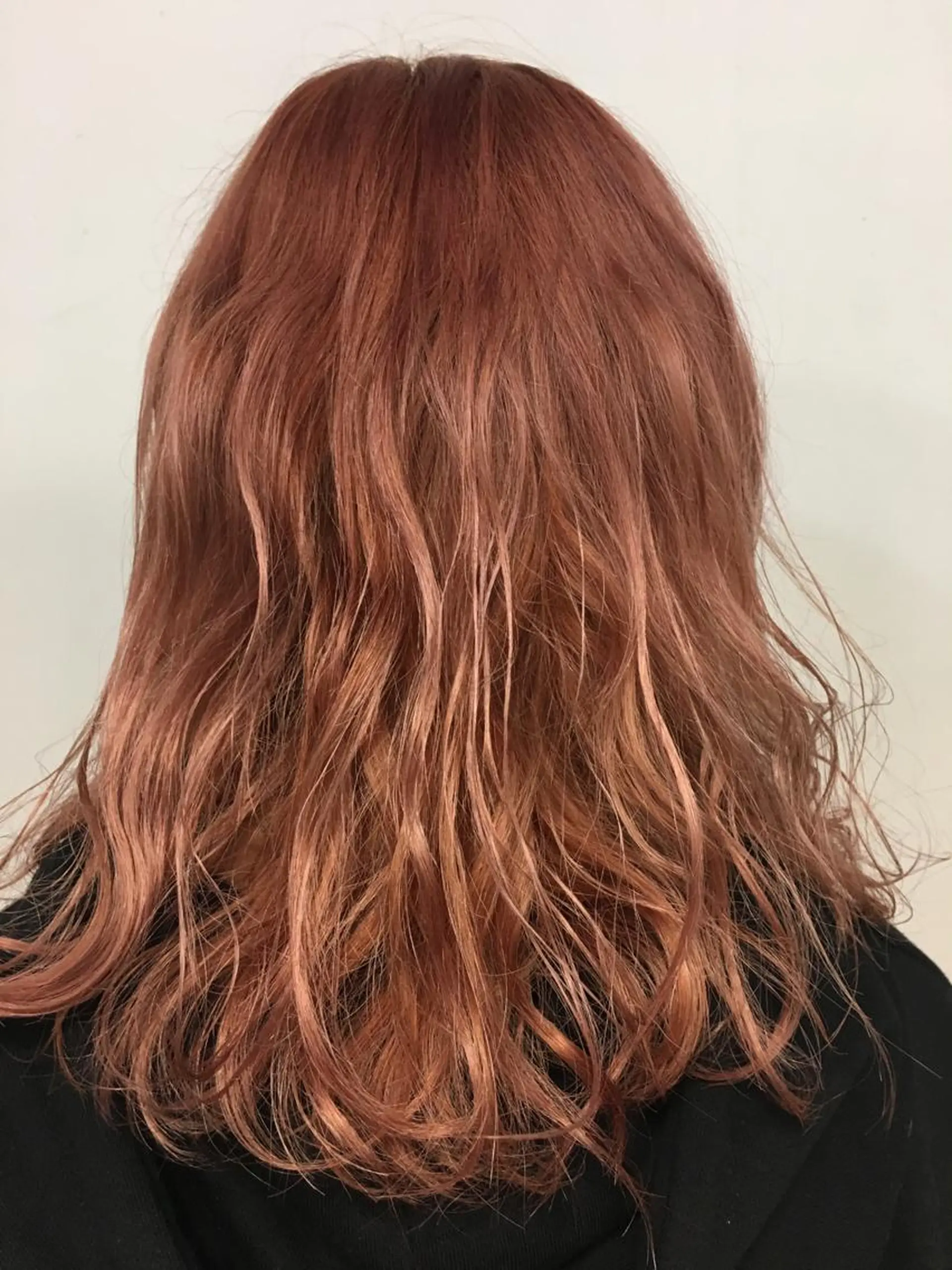 ミディアム カラー ブリーチ ピンクカラー stream1st所属・ツヤカラー 🕊️sayakaのヘアスタイル