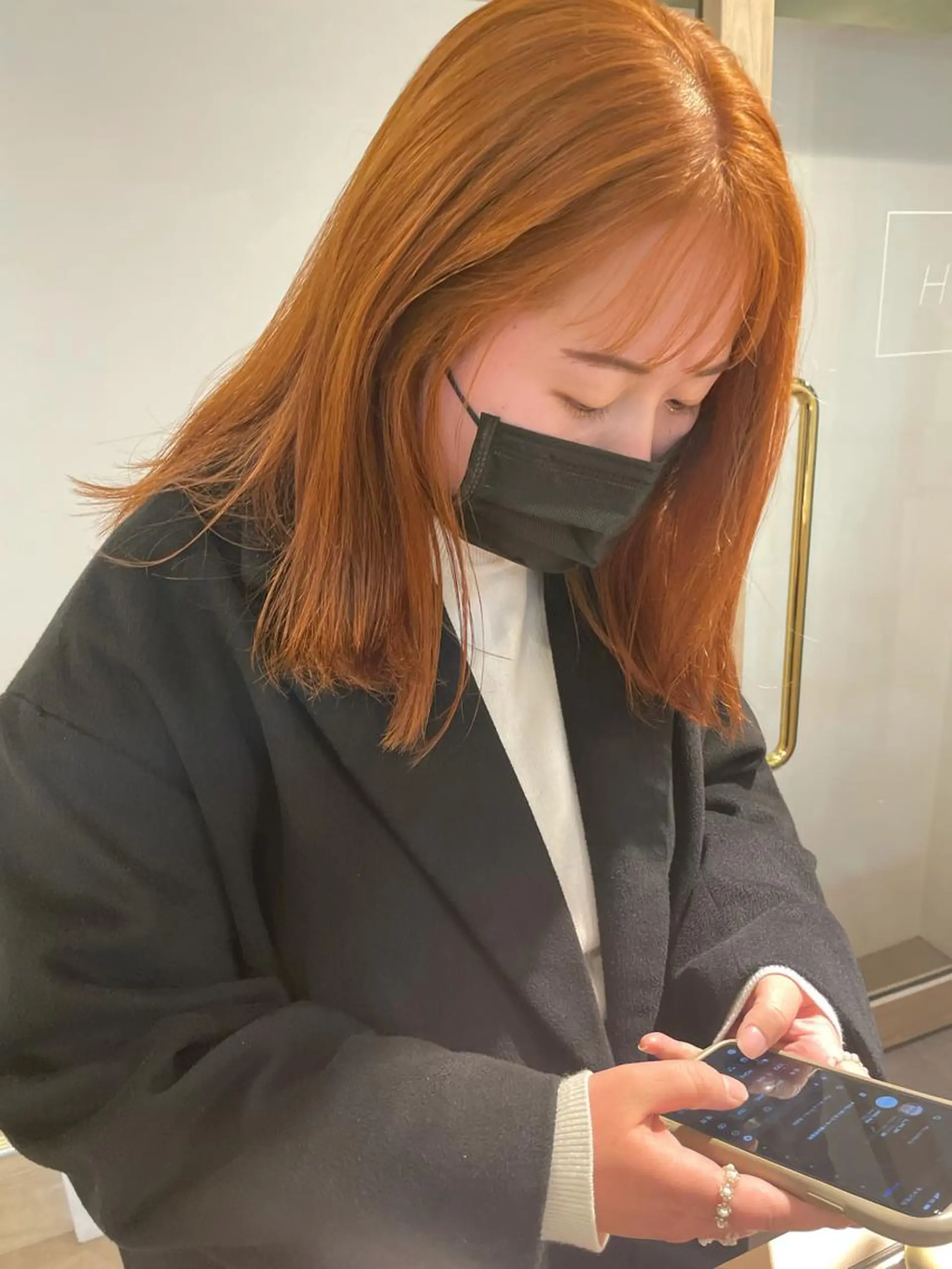 カラー 大迫 江梨のヘアスタイル