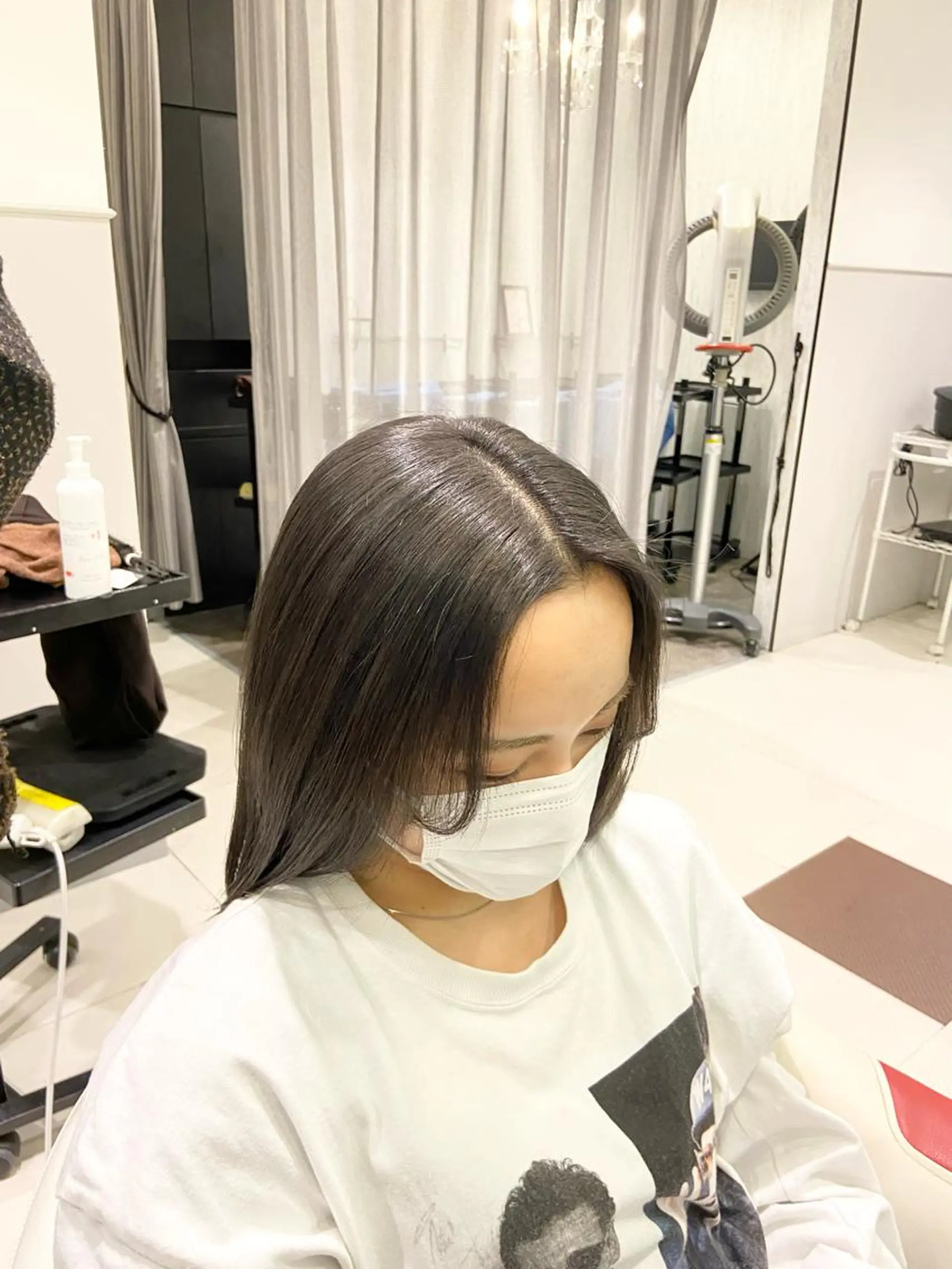 カラー Earth中野山後藤 陸沙のヘアスタイル