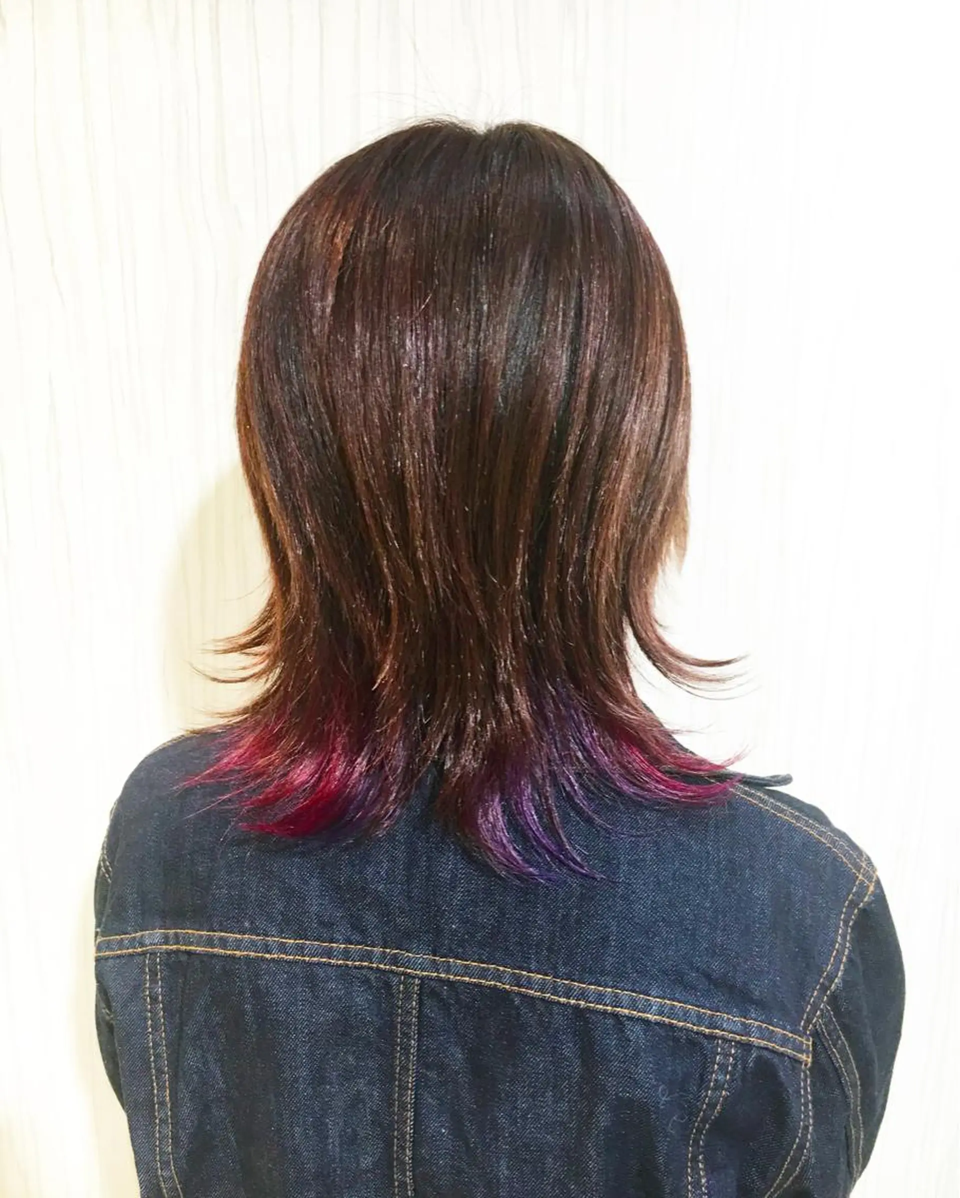 ショート ミディアム セミロング カラー パーマ ヘアアレンジ ミディアムパーマ セミロングパーマ ブルーカラー ブルージュ グラデーションカラー ✨艶髪✨透明感✨ 山内大樹のヘアスタイル