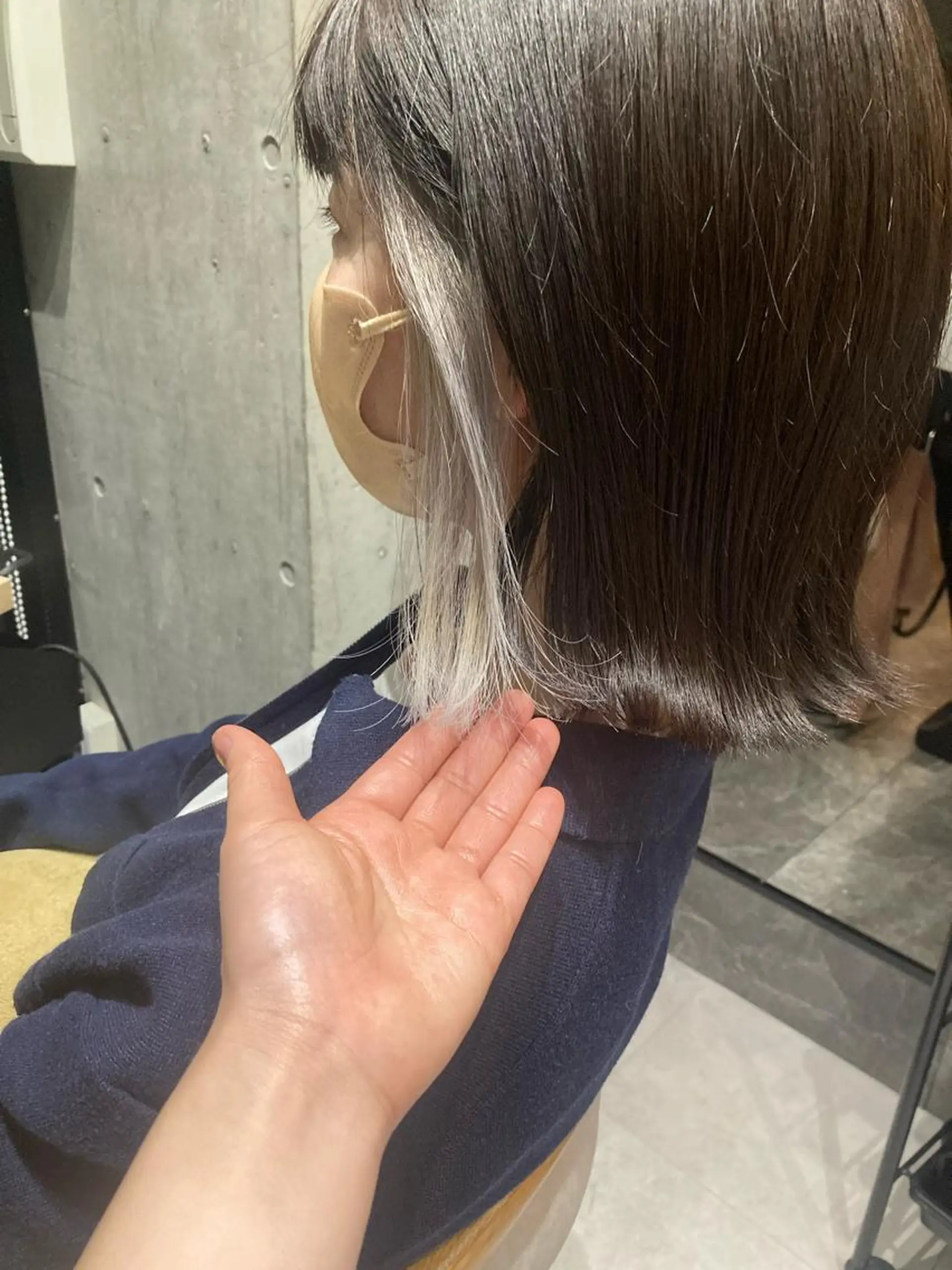 ショート カット ヘアカラー トリートメント ✨色持ちの良い艶 カラー✨蟹江真世のヘアスタイル