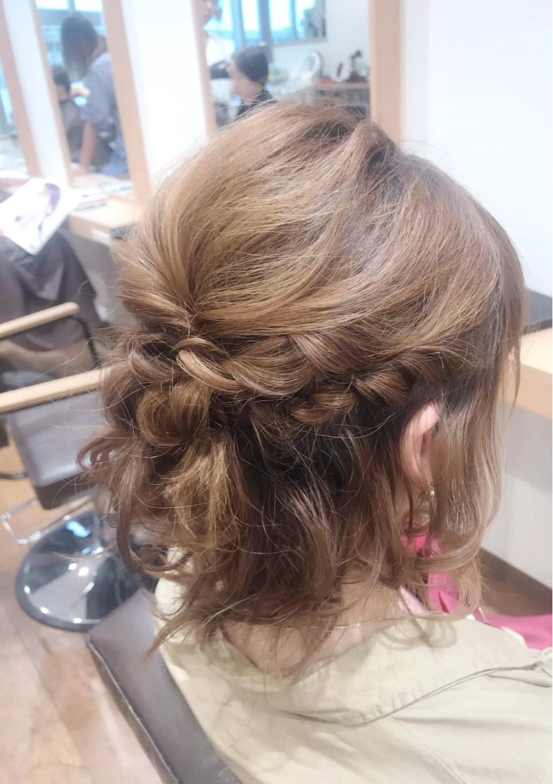 ヘアアレンジ ボブ ヘアセット GRANLUSSO 〜グランルッソ駅前店所属・木口 嘉美のヘアスタイル