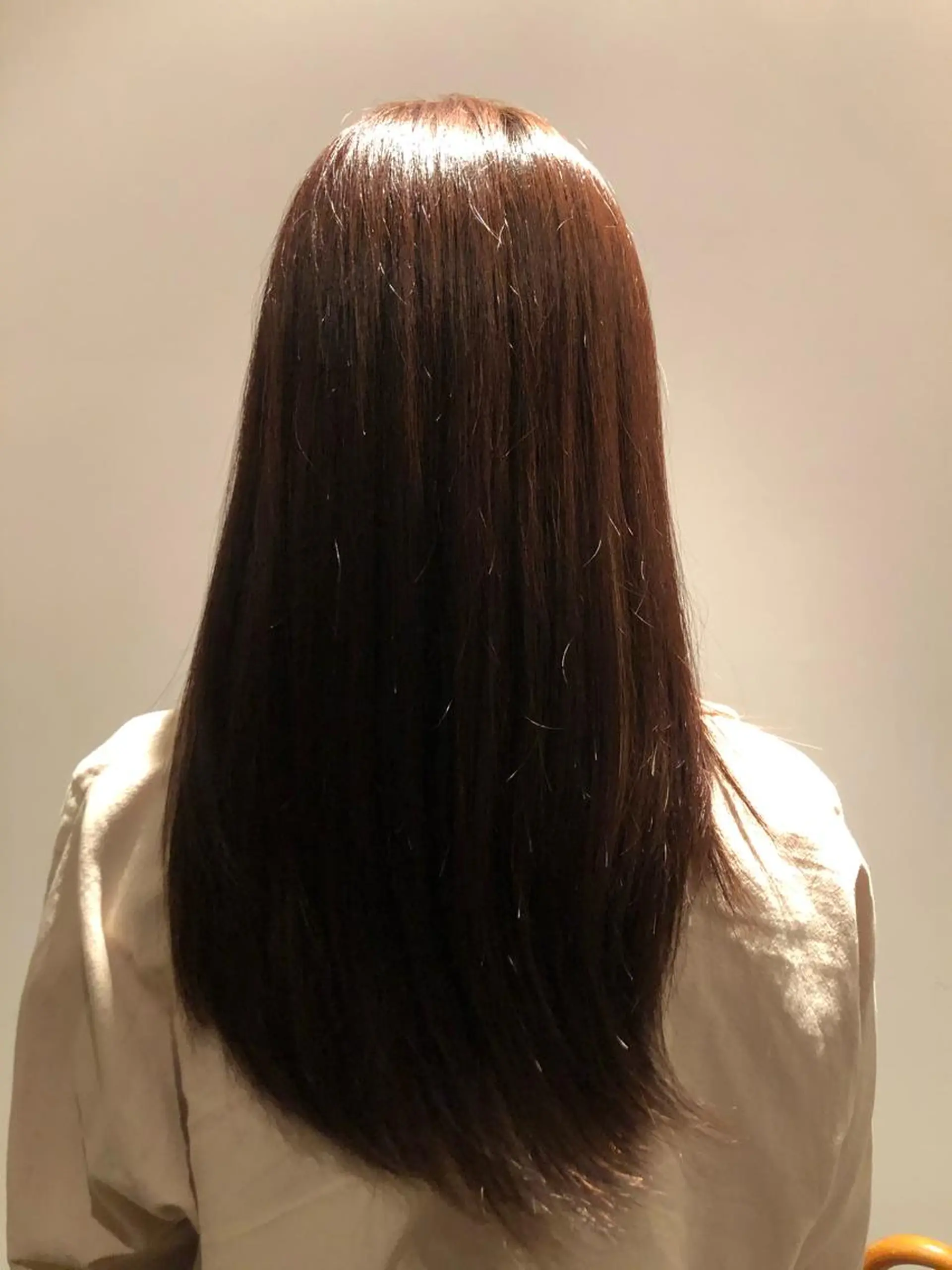 ロング 内田 めいのヘアスタイル