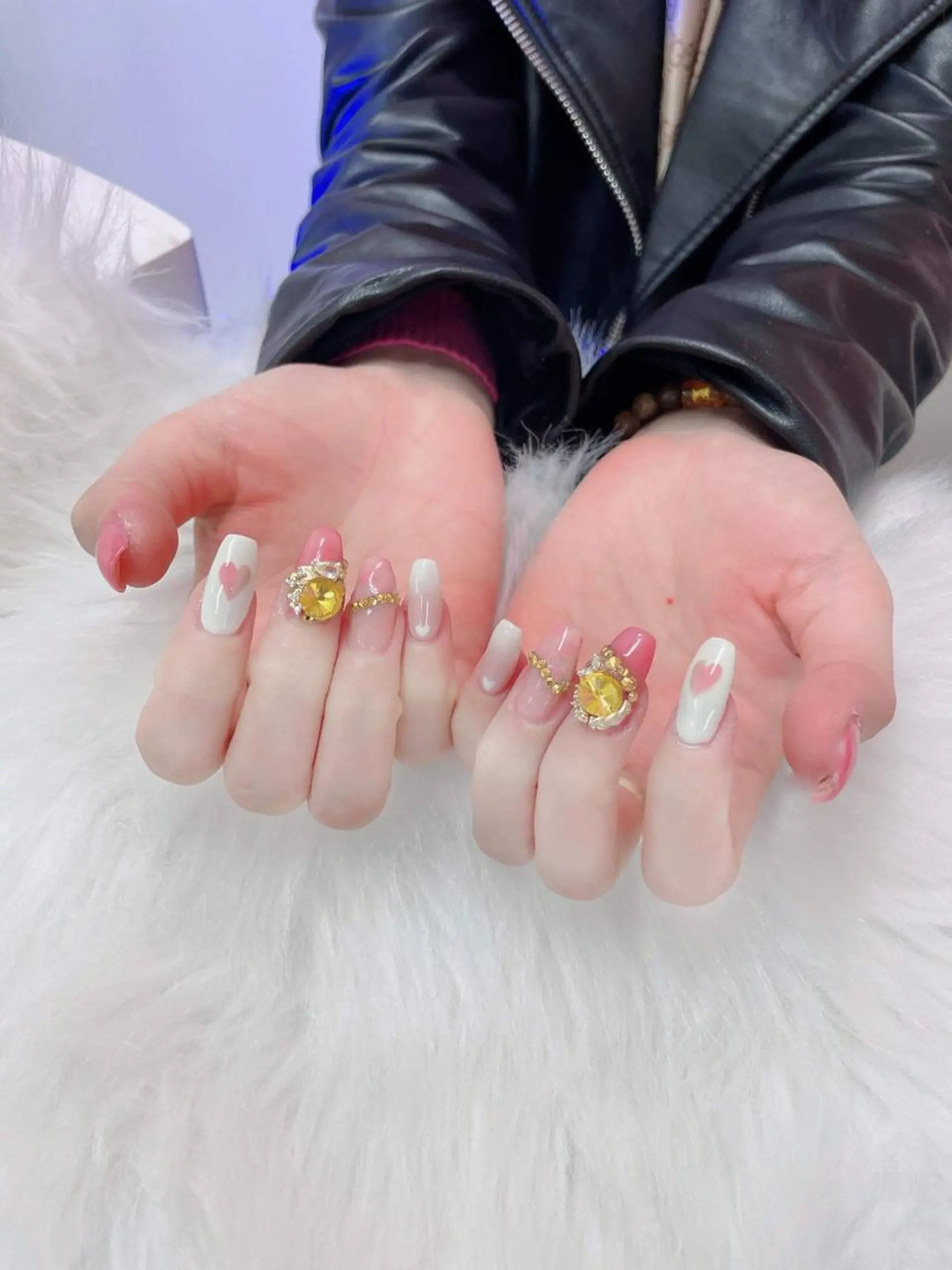 ネイル アートネイル 持ち込み ネイルチップ Anh 高田馬場のネイルデザイン