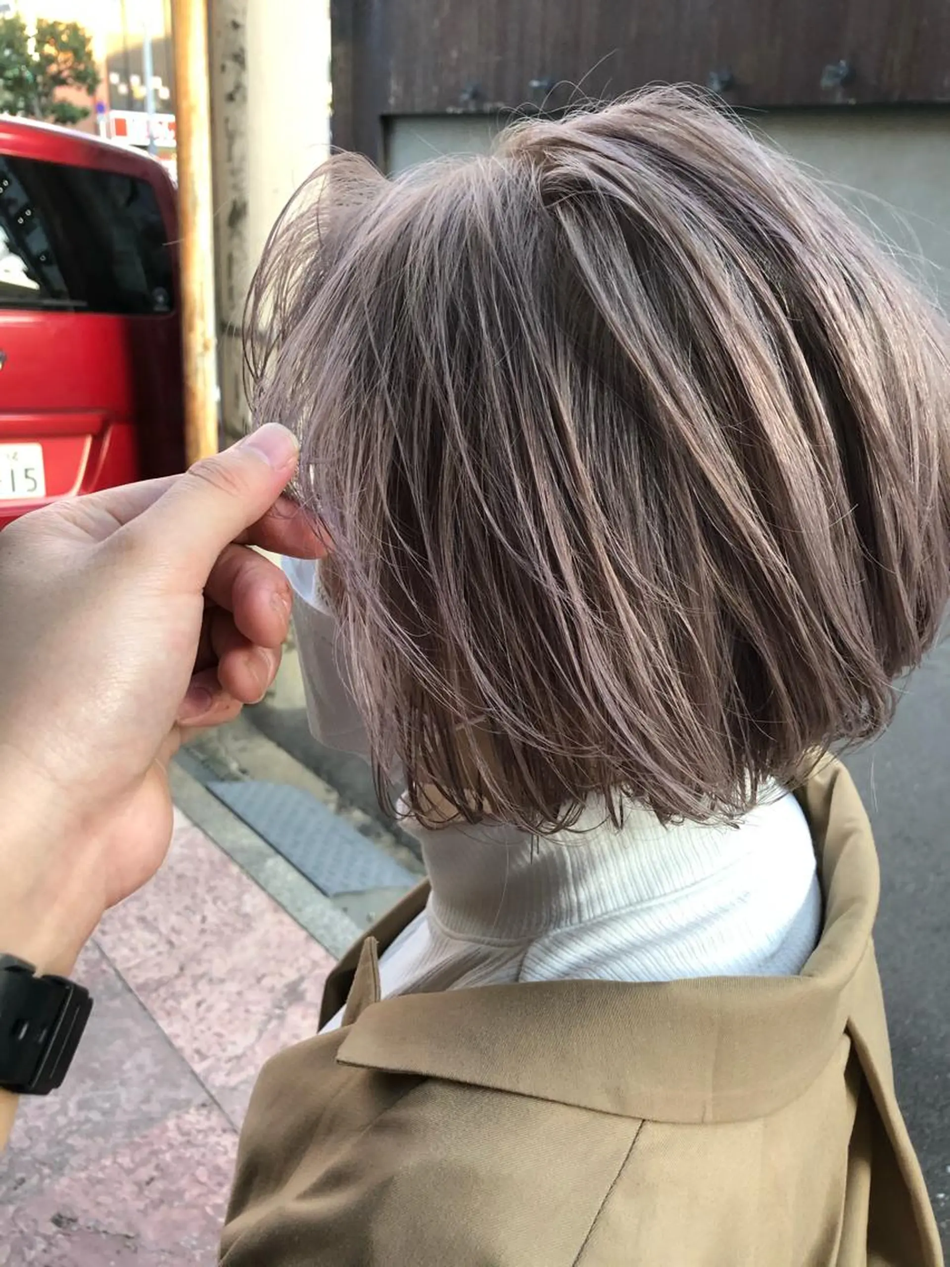 ショート カラー olino 【オリノ】西田辺のヘアスタイル