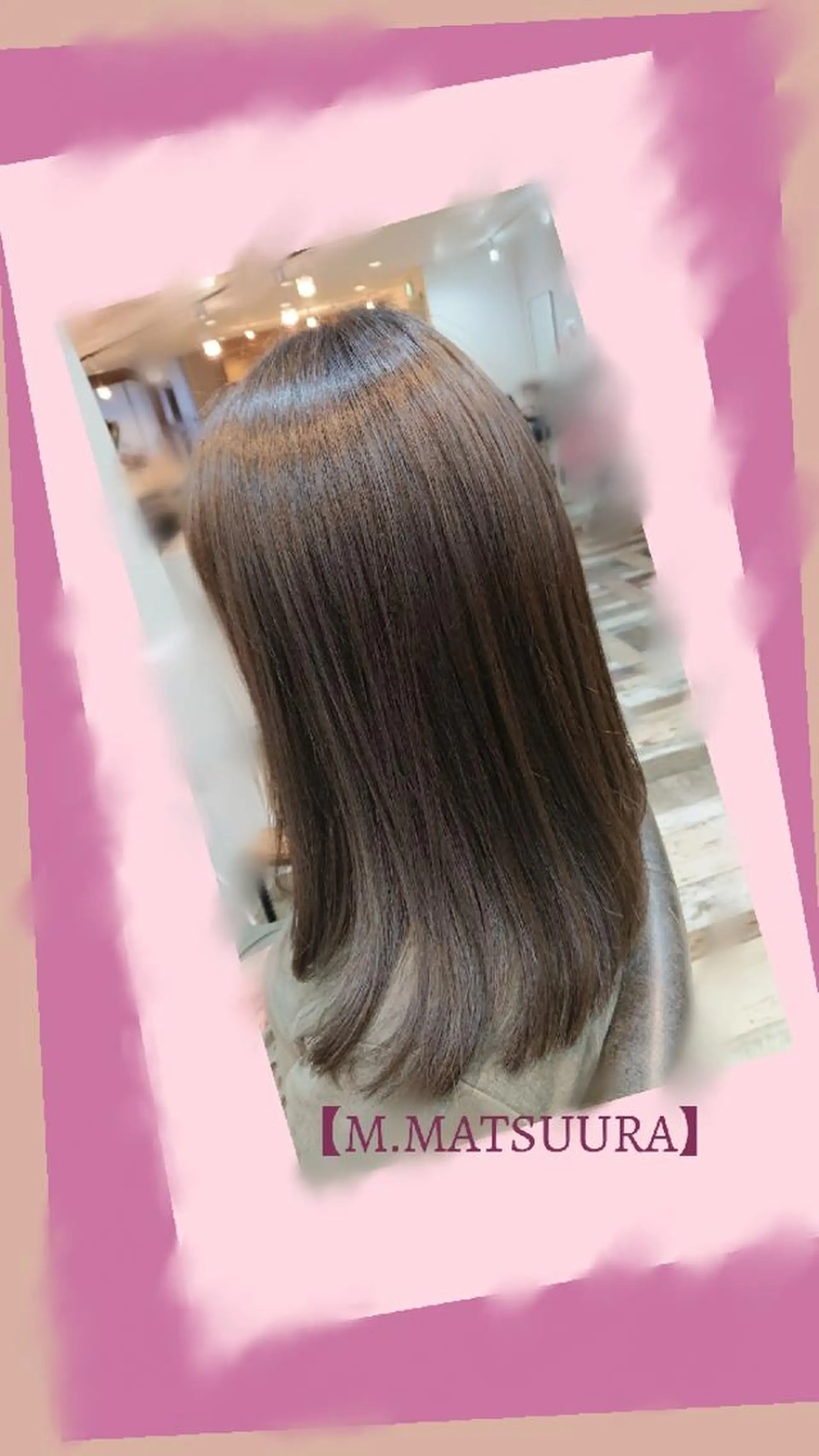 ロング ヘアカラー 松浦 美和【miwa】のヘアスタイル