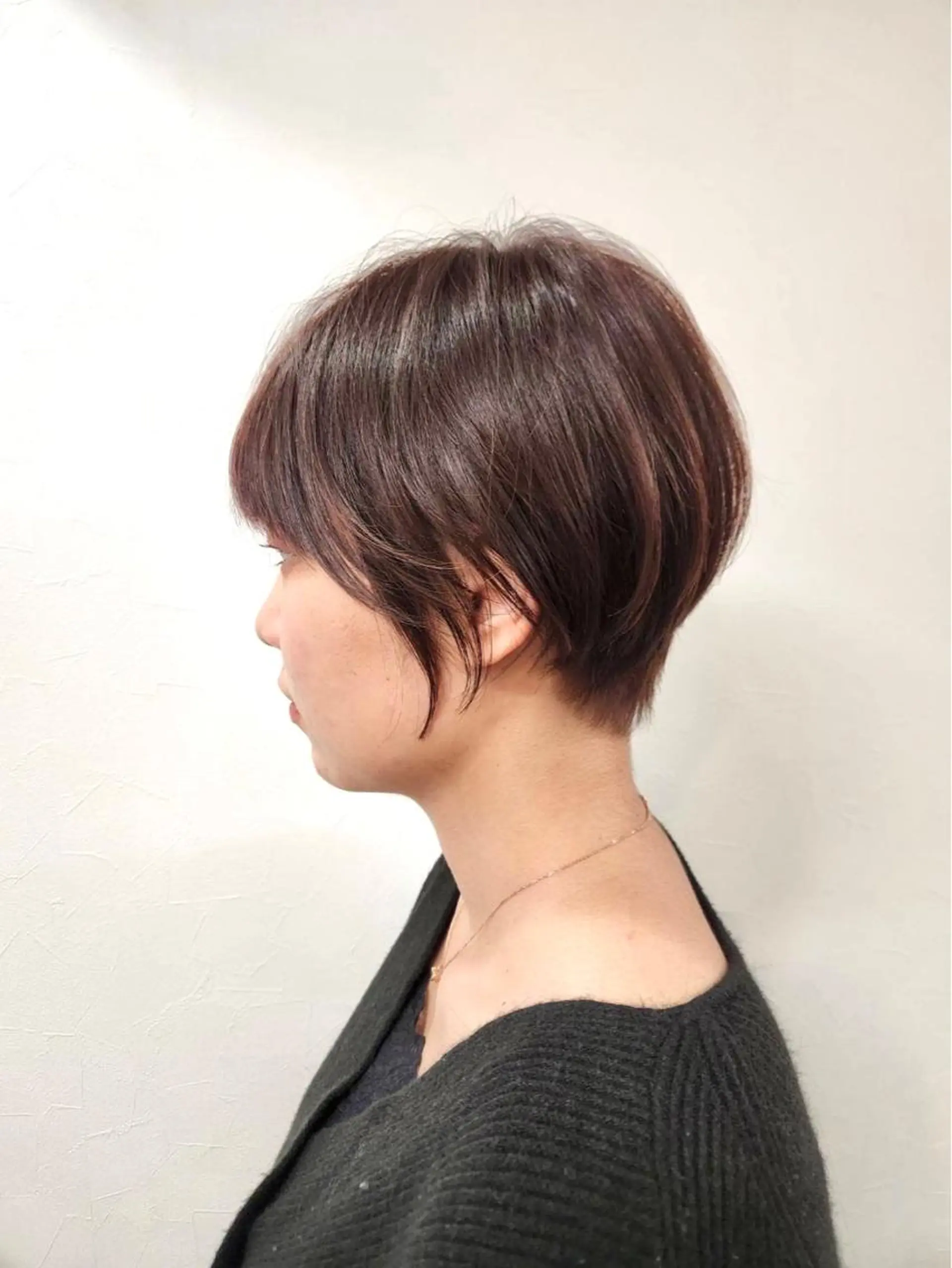 ショート カコ/レイヤーカット ヘアアレンジのヘアスタイル