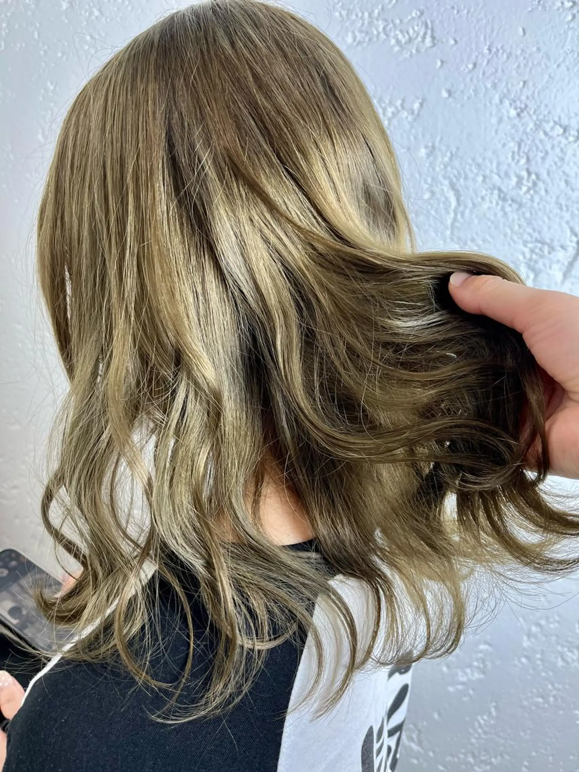 ミディアム カラー ベージュカラー オリーブベージュ ヘアカラー トリートメント 💜メンズカット＆パ ーマ💜Sakuraのヘアスタイル