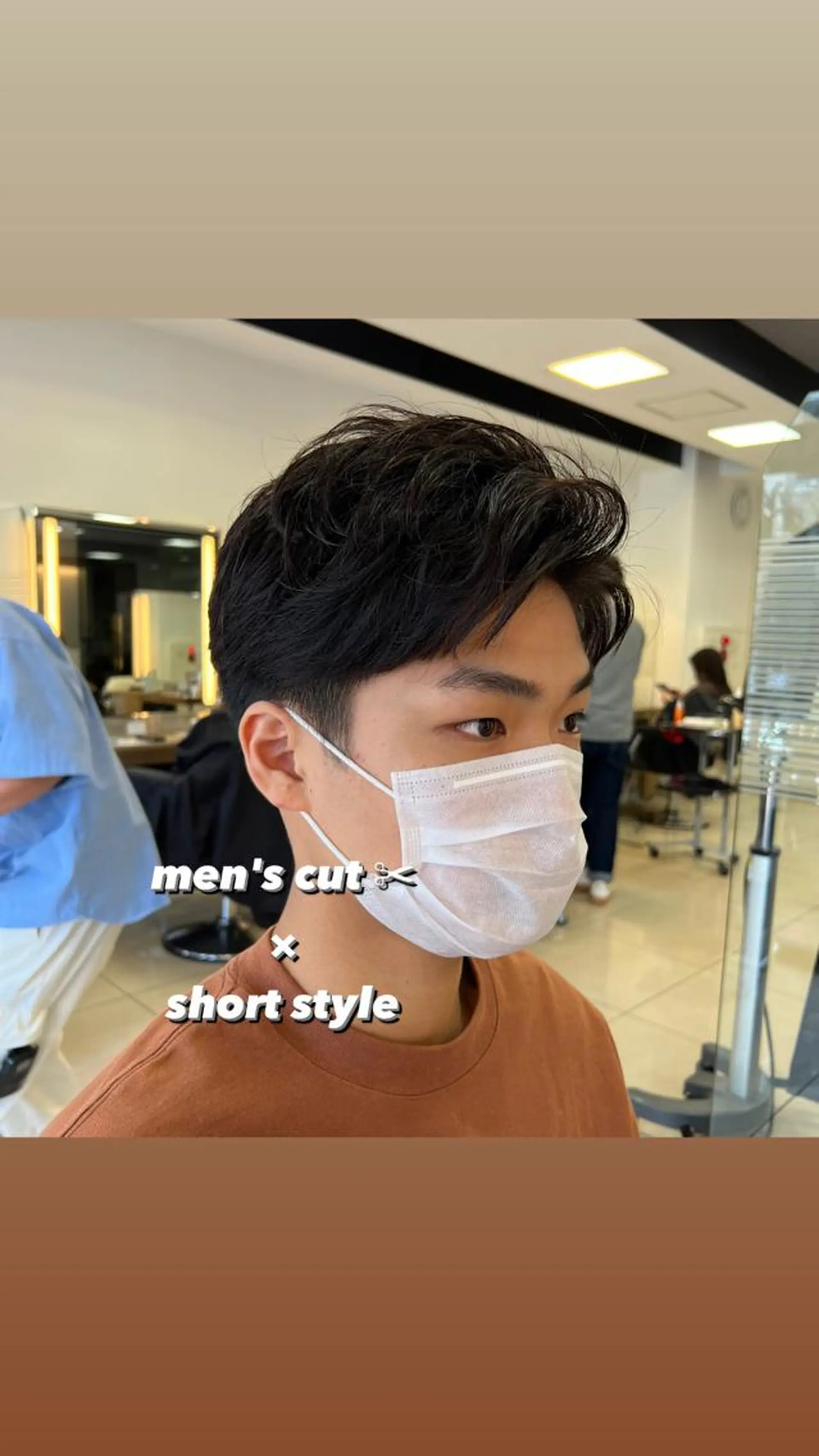 ショート メンズ 茅ヶ崎パーマ特化/ スパイラル/ハルキのヘアスタイル